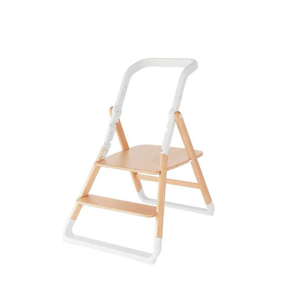 Evolve Kitchen Tower Stool Add-on, Natural Wood - Image 2