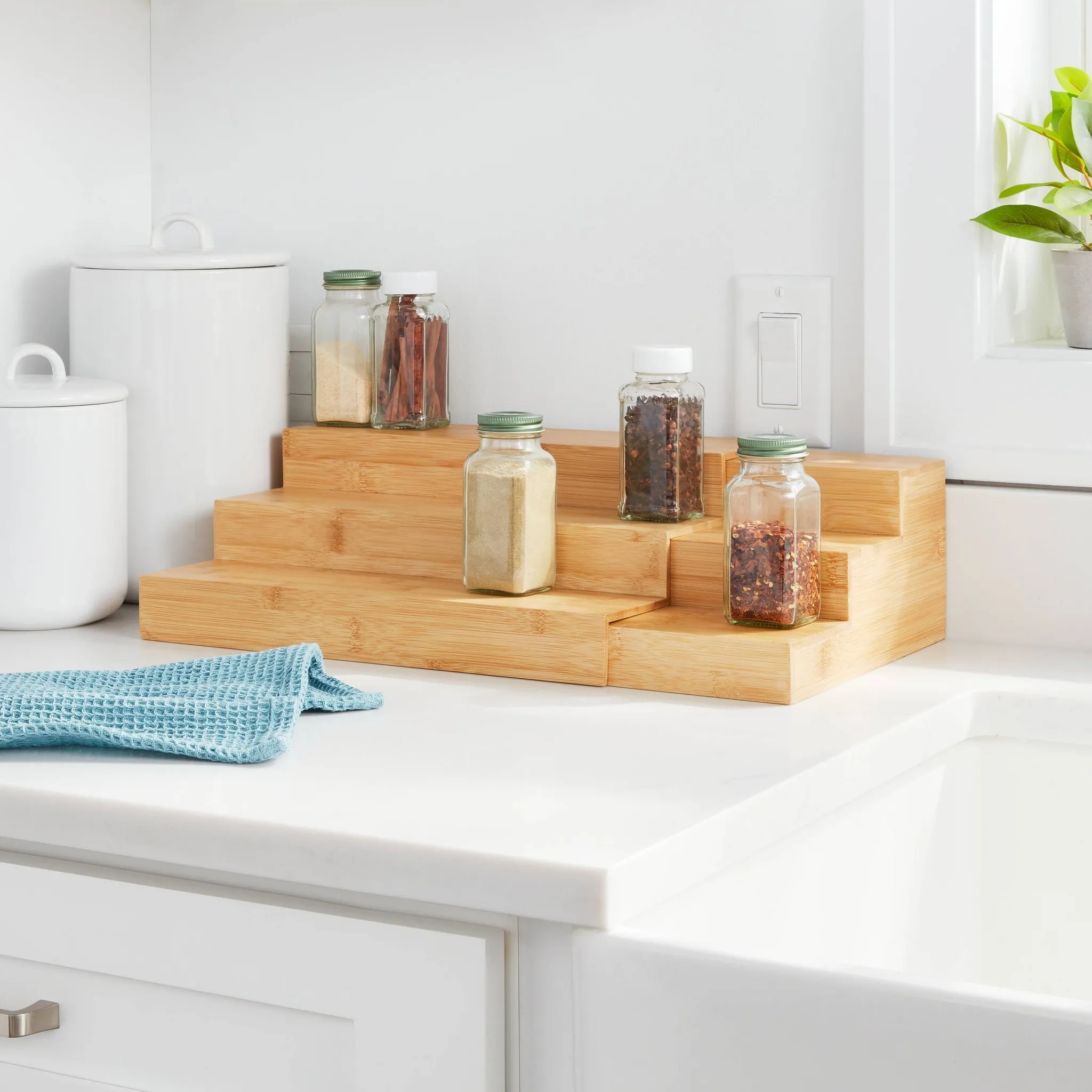 Expandable Spice Rack - Brown - Image 2