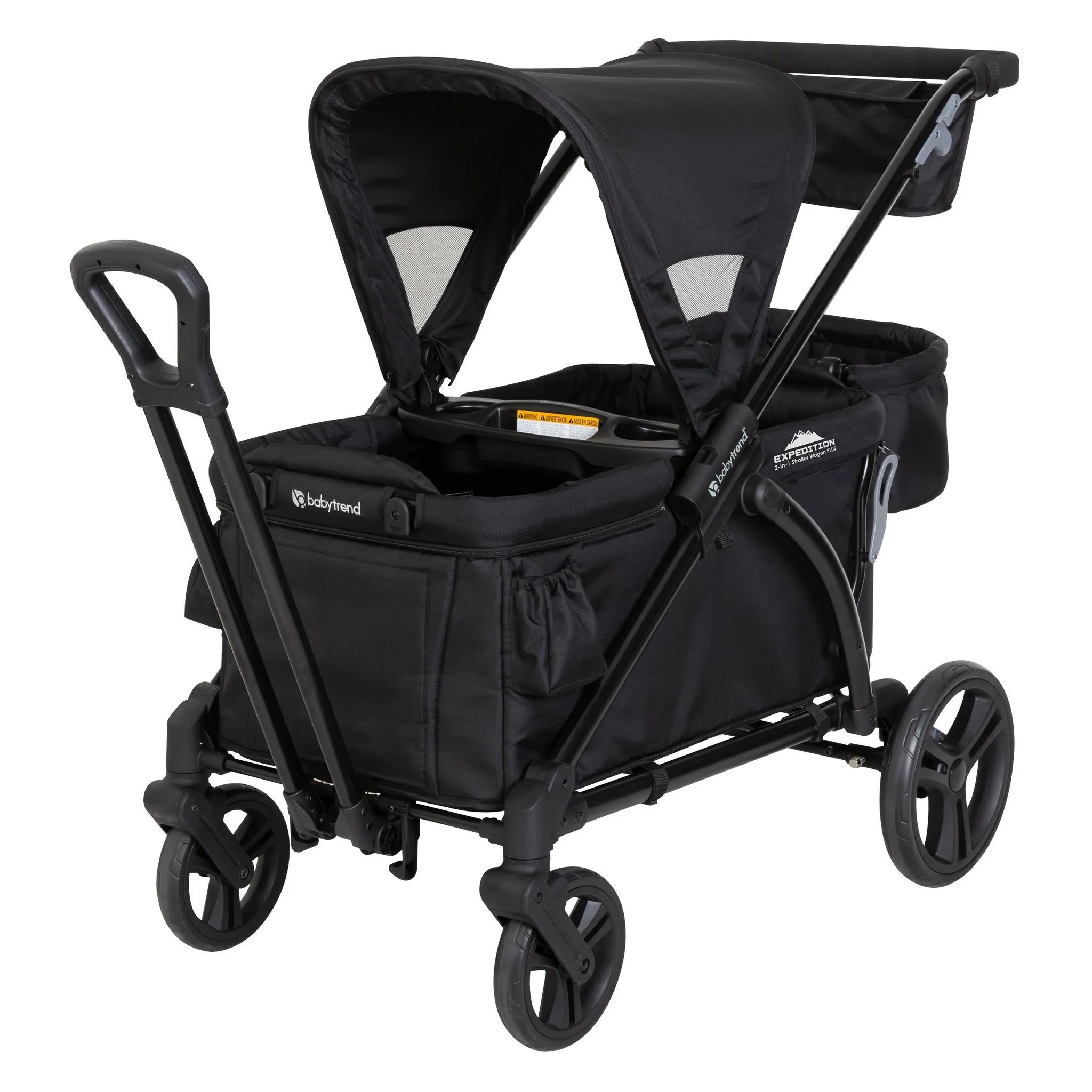 Expedition 2-in-1 Stroller Wagon Plus - Black - Image 5