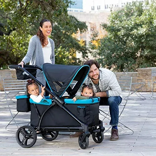 Expedition 2-in-1 Stroller Wagon Plus - Ultra Gray - Image 3