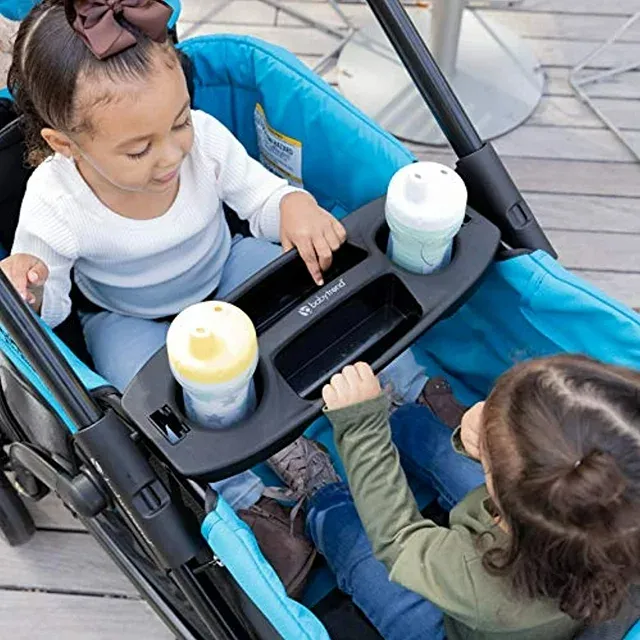 Expedition 2-in-1 Stroller Wagon Plus - Ultra Gray - Image 4
