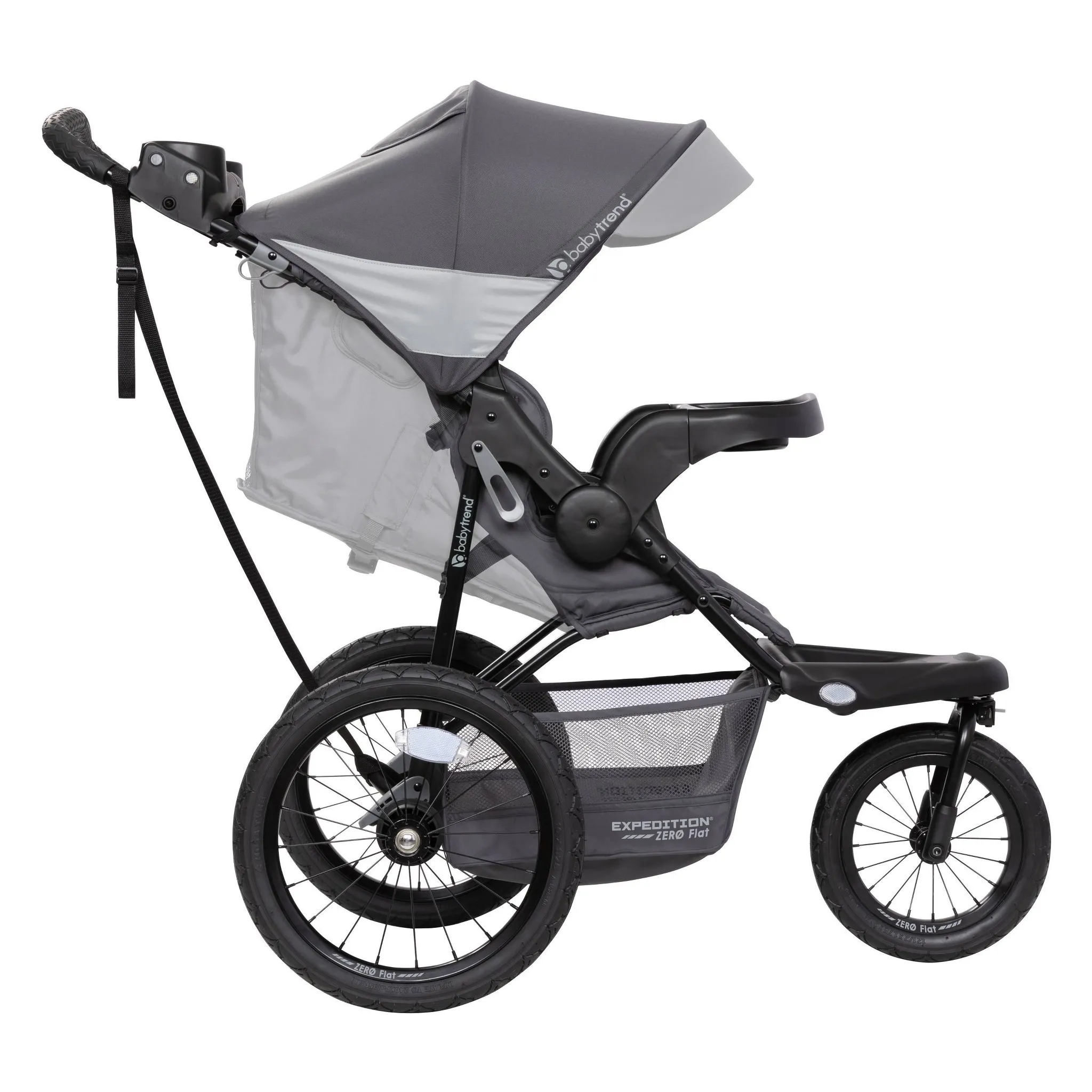 Expedition Zero Flat Jogger Travel System with LED Lights - Dash Blue - Image 4