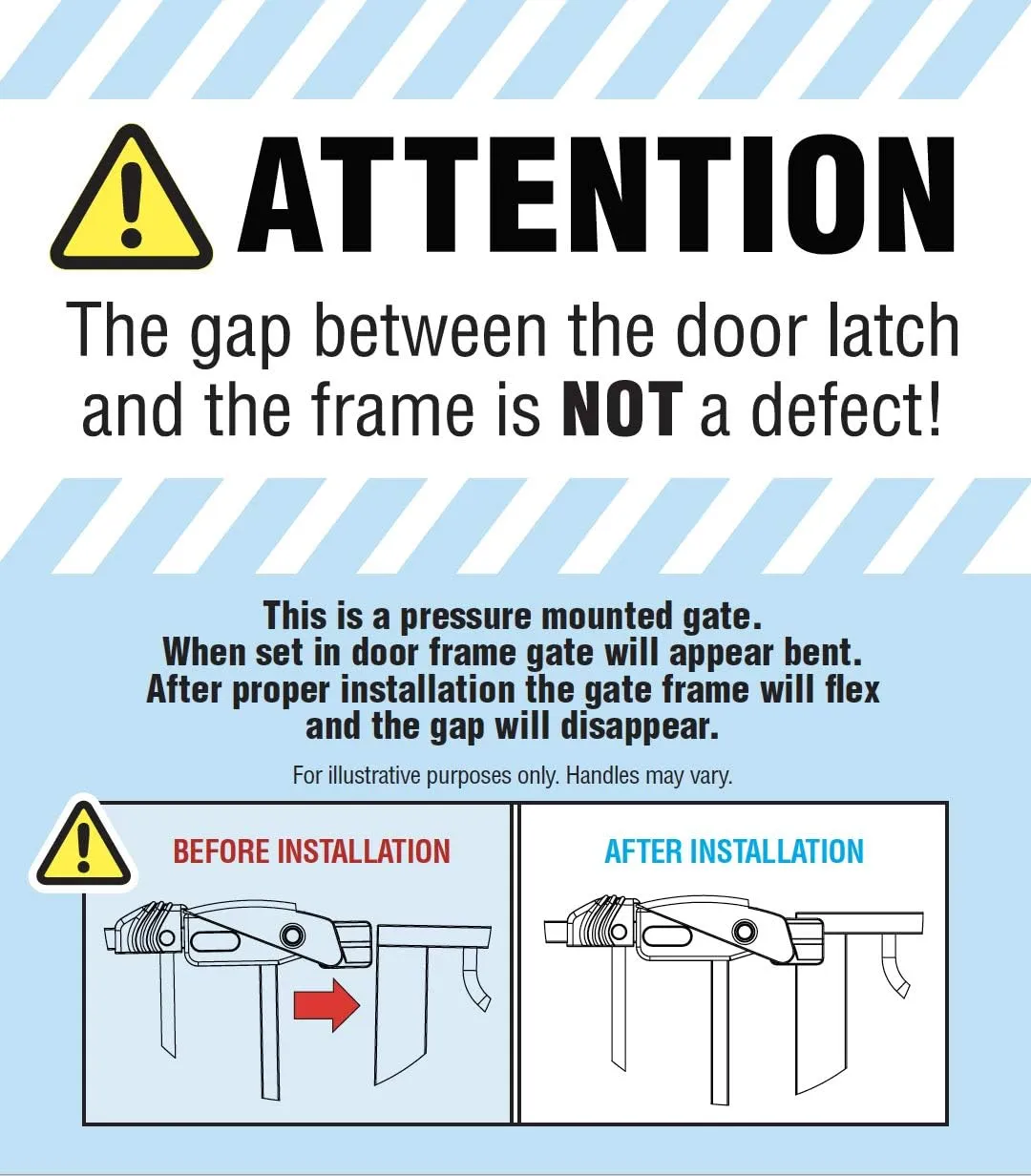 Extra Tall Widespan Safety Gate - White - Image 4
