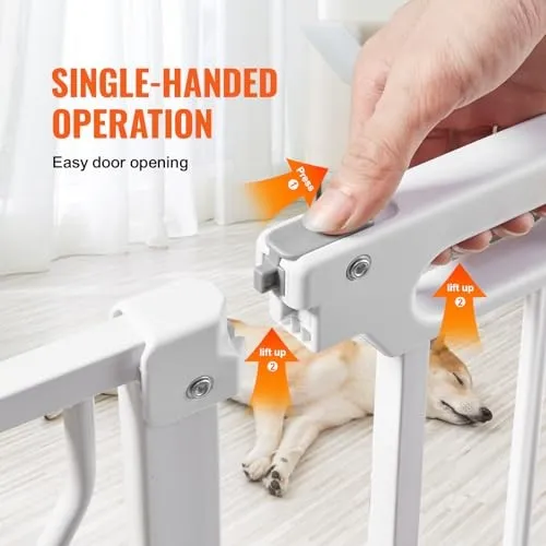 Extra Wide Baby Gate - White - Image 3
