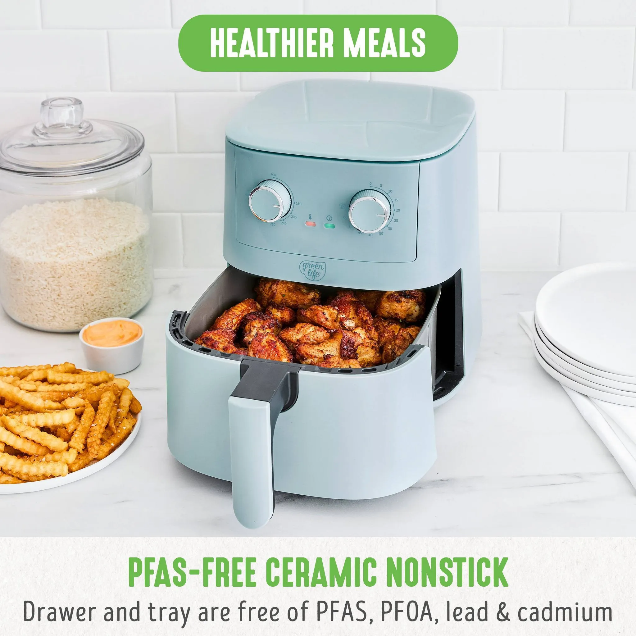 EZ Air Fryer - Blue Haze - Image 3