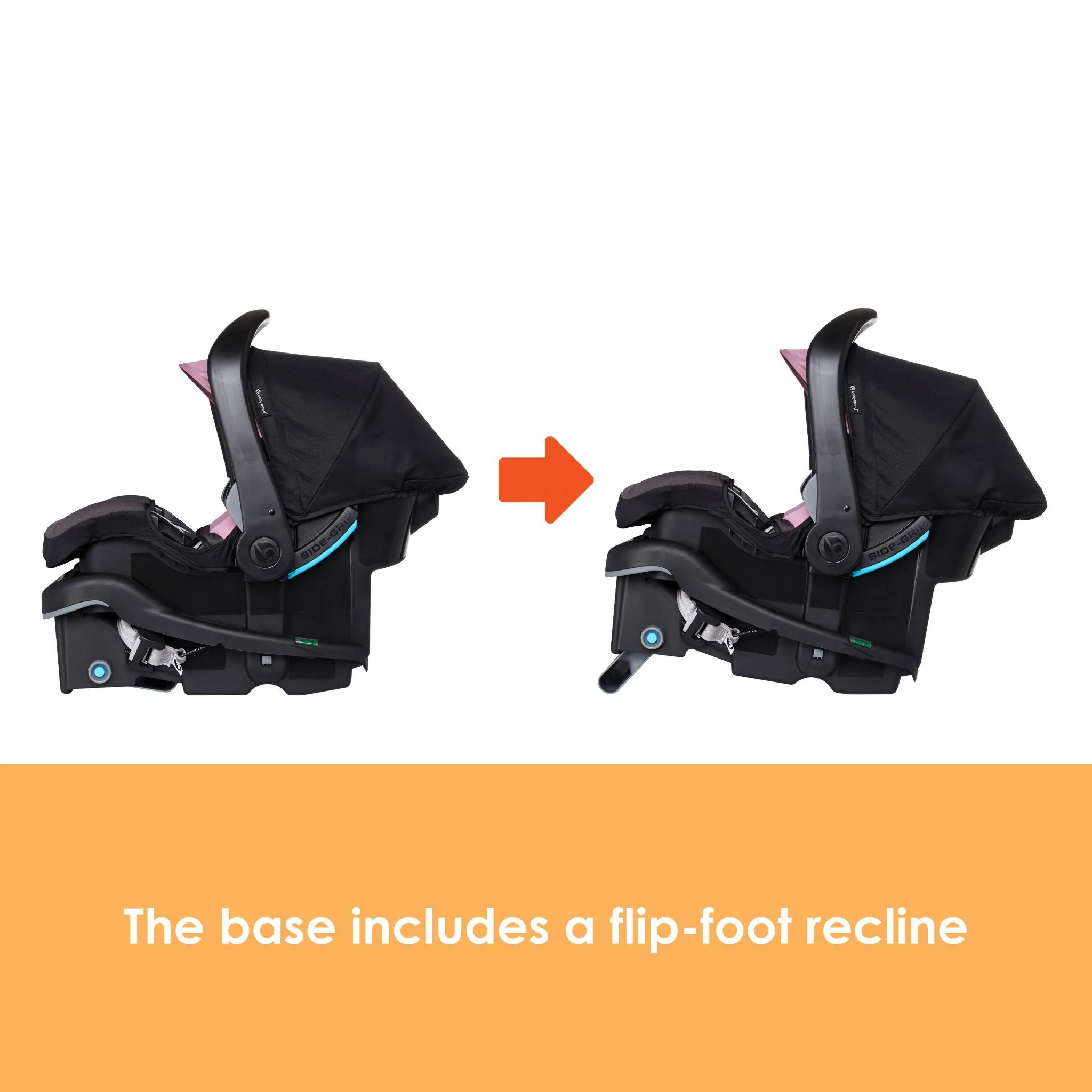 EZ-Lift Pro Infant Car Seat - Dash Rose - Image 4