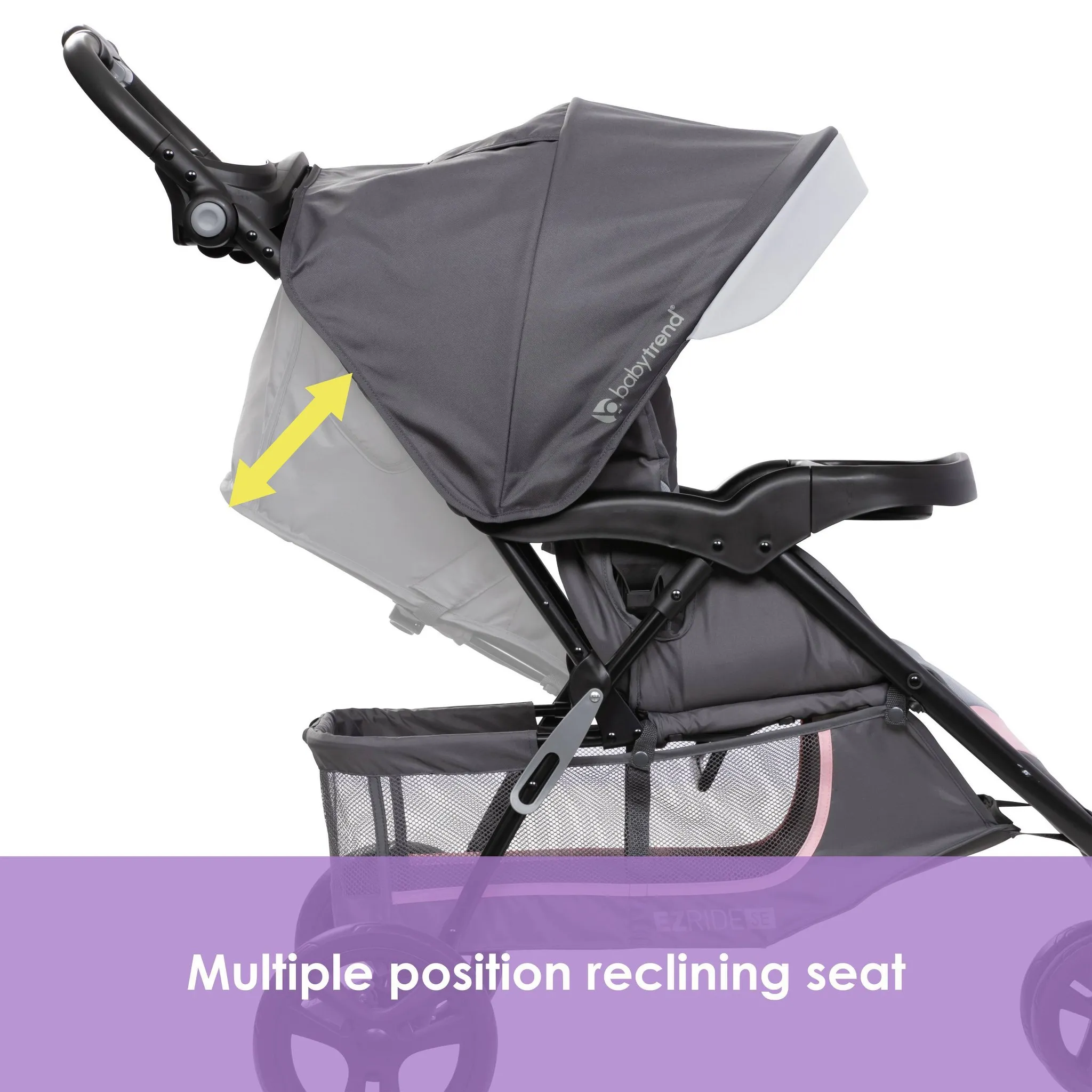 EZ Ride SE Travel System with Secure-Lift Infant Car Seat - Bluebell - Image 2