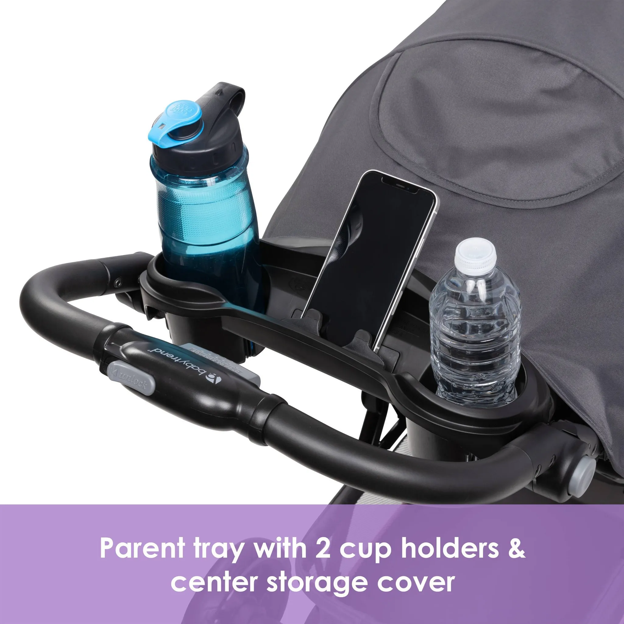EZ Ride SE Travel System with Secure-Lift Infant Car Seat - Bluebell - Image 5