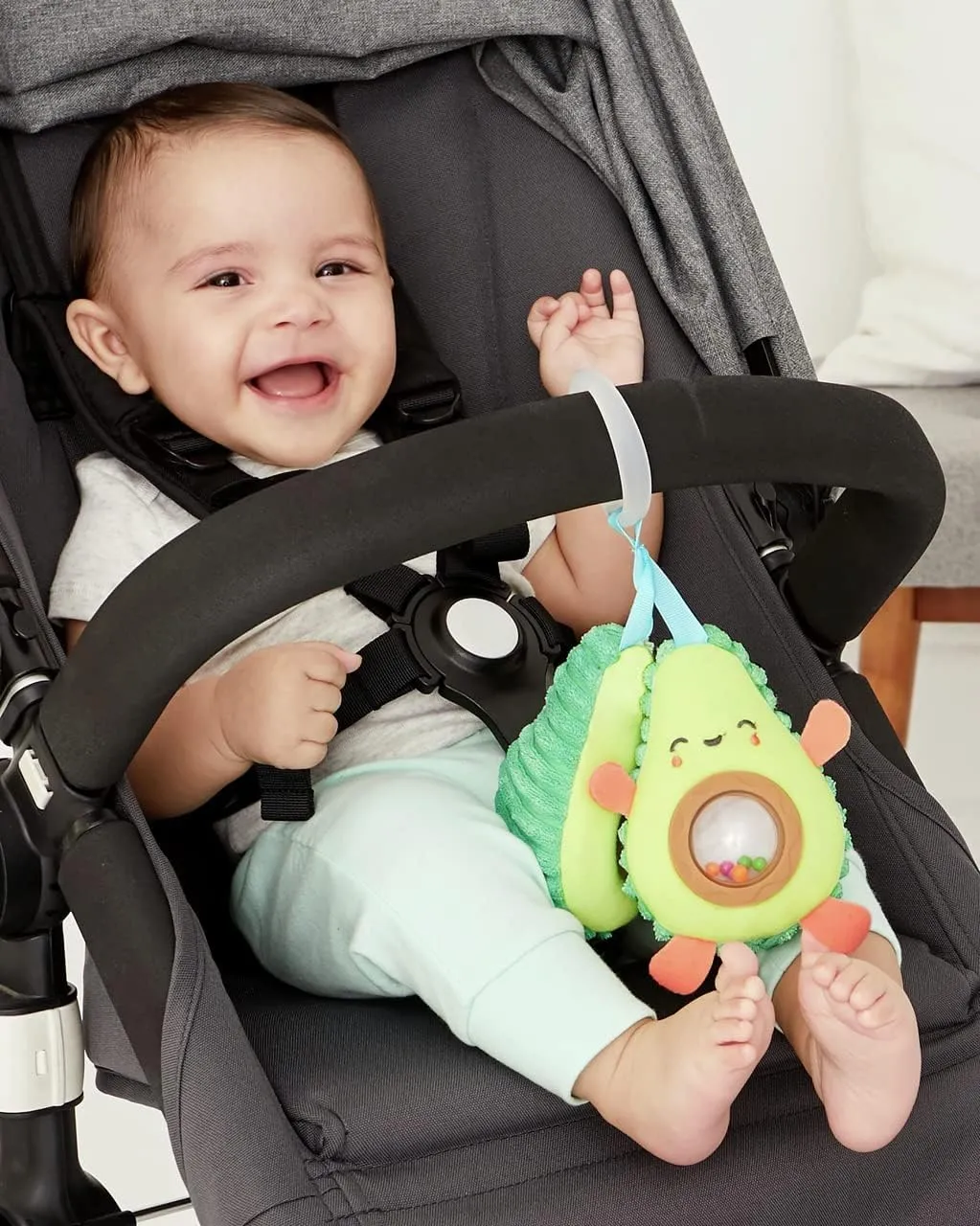 Farmstand Avocado Baby Stroller Toy - Image 3