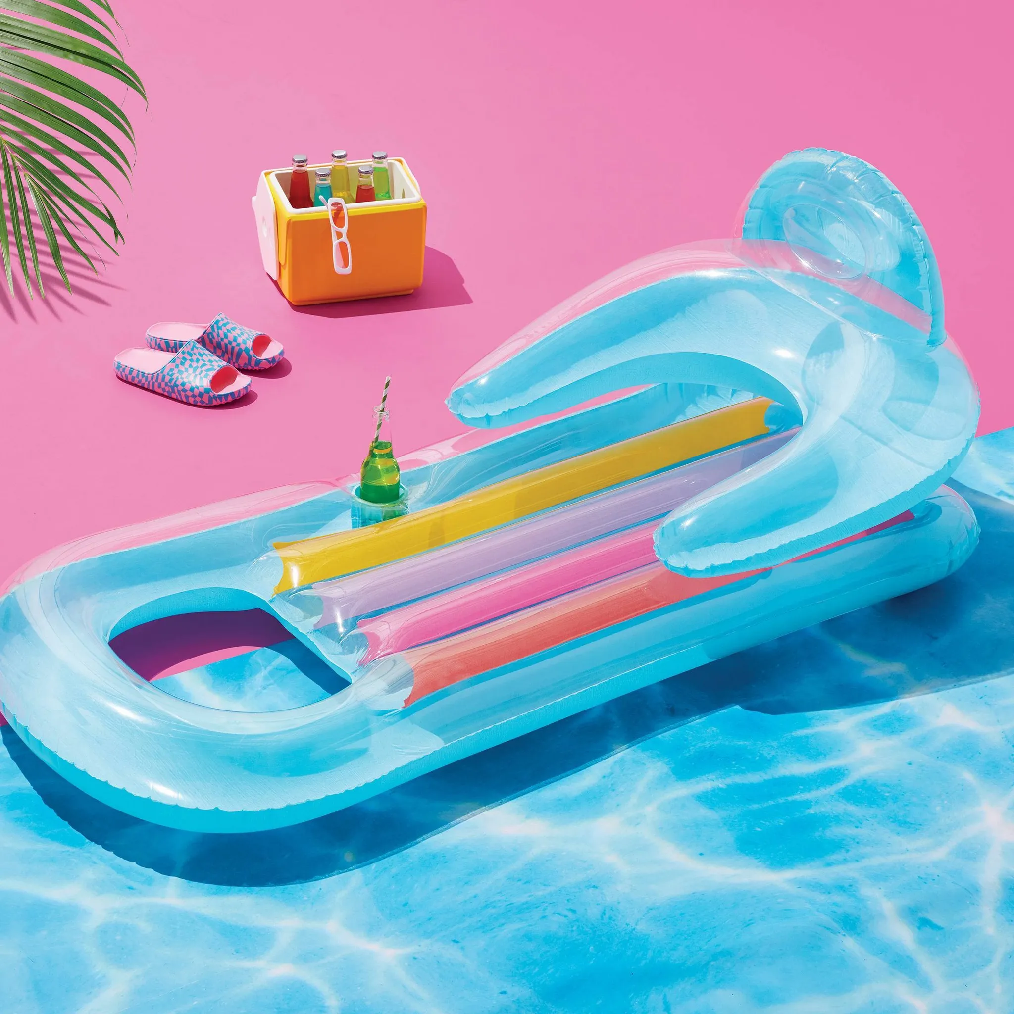 Fashion Pool Lounge Float - Blue - Image 2