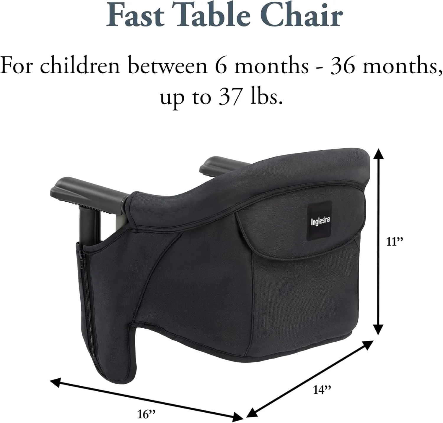 Fast Table Chair - Black - Image 2