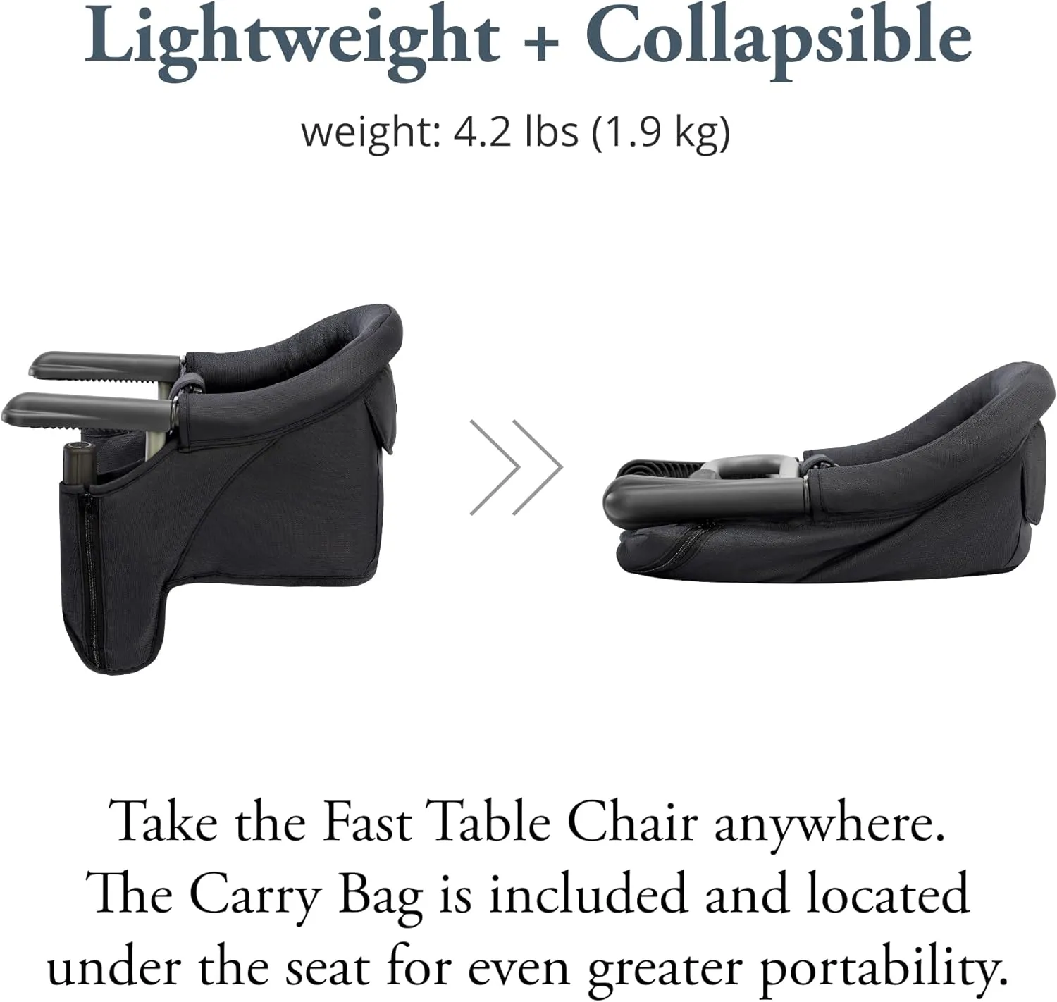 Fast Table Chair - Black - Image 3