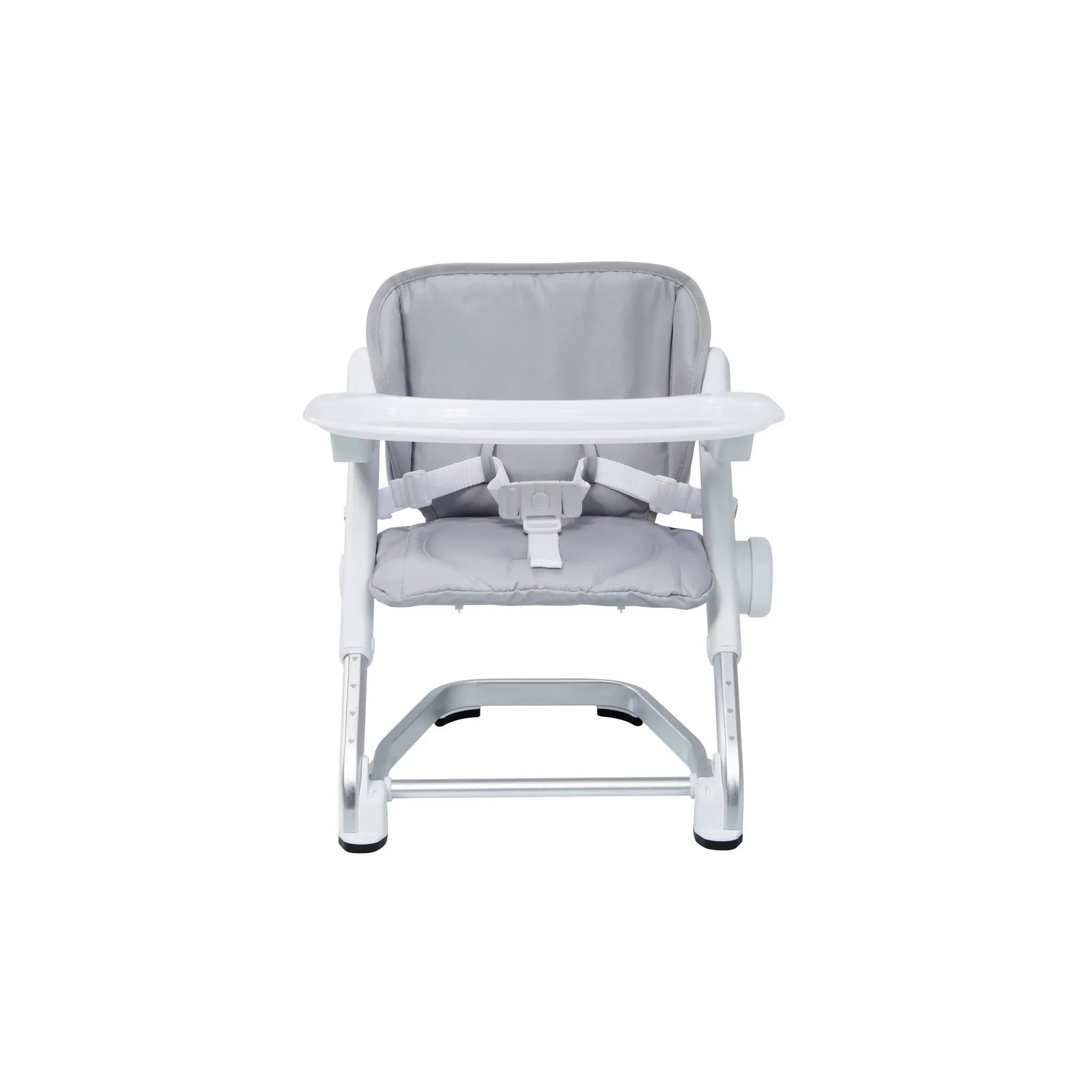 Feed Me Go Booster Chair - Silver - Image 5