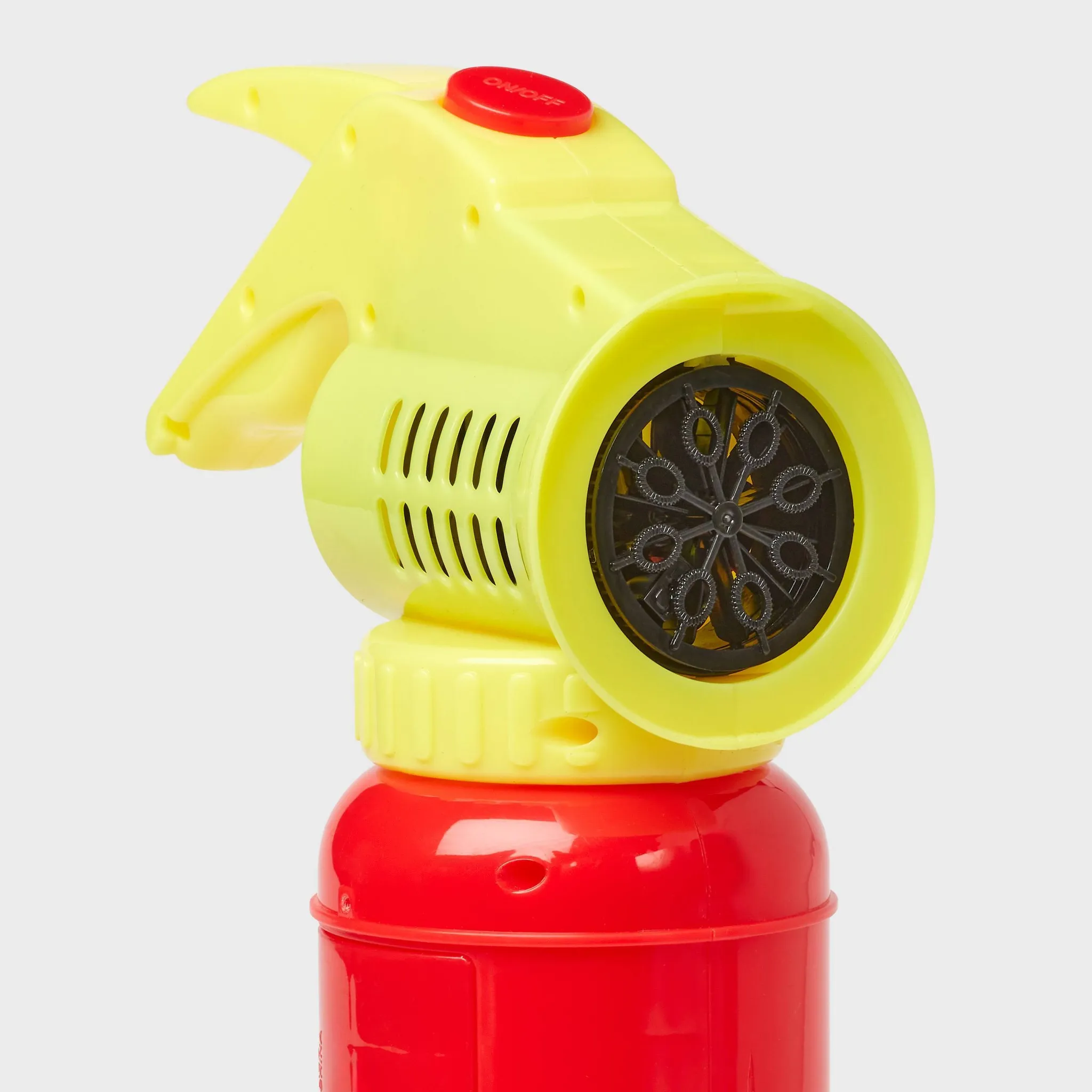 Fire Extinguisher Bubble Maker with Hat - Toddler Outdoor Toy Set - Image 4