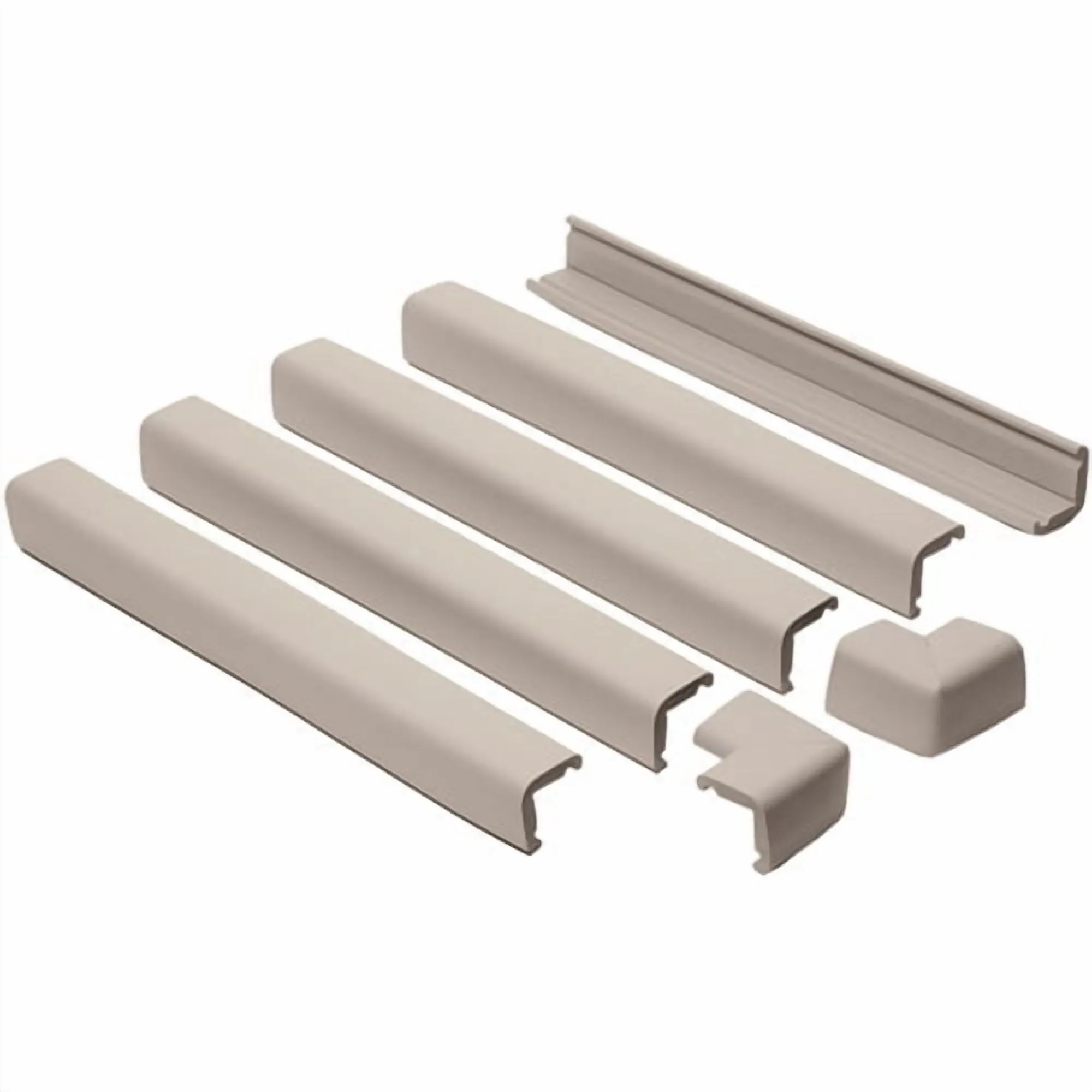 Fireplace Guard with Two Corners - Grey/Beige
