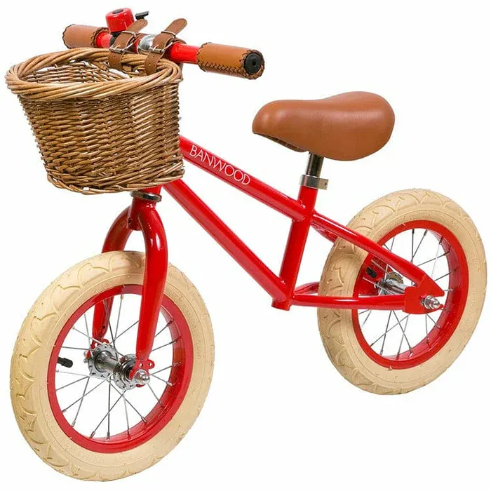 FIRST GO! Balance Bike - Red - Image 3