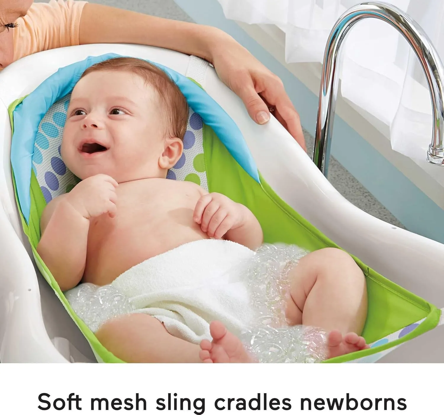 Fisher-Price Baby to Toddler Bath 4-In-1 Sling ‘N Seat Tub - Image 3