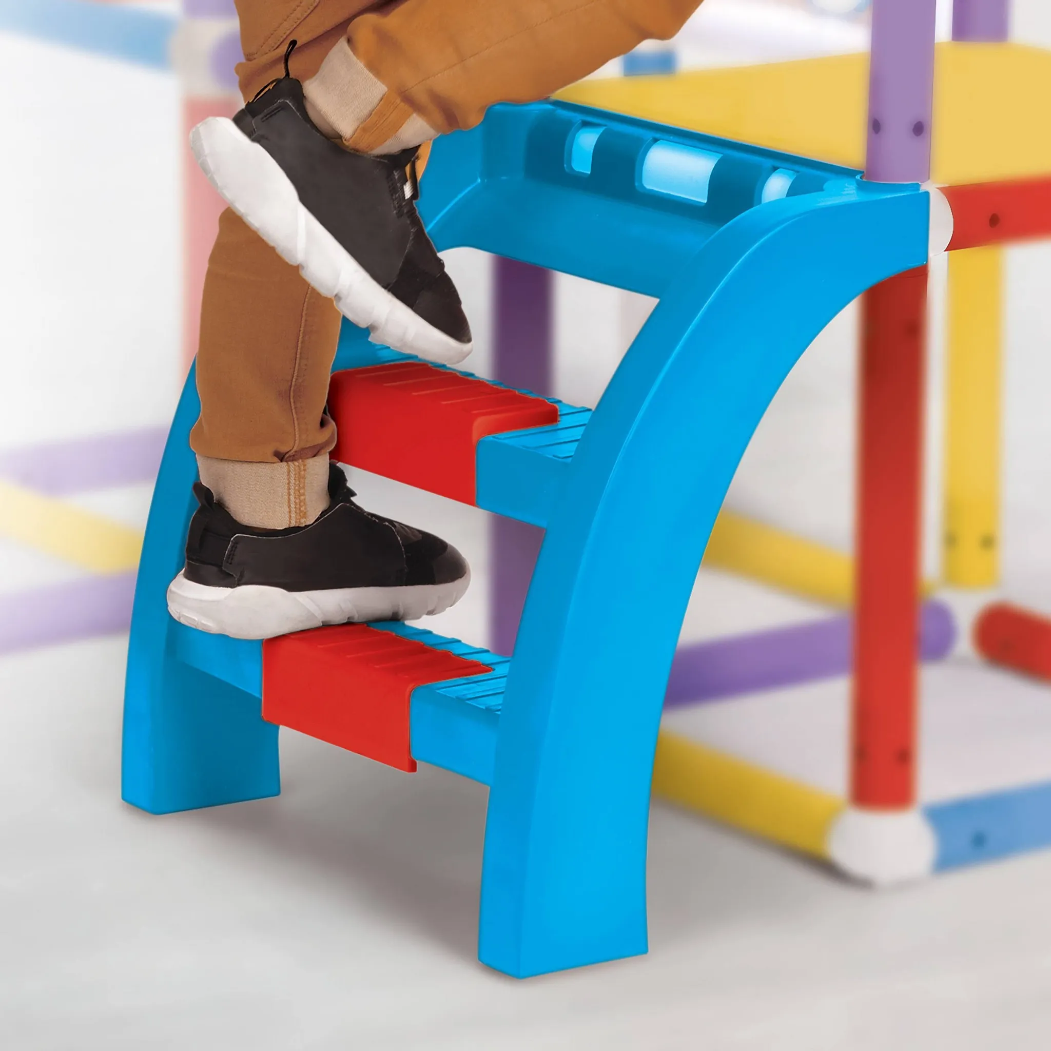 Fisher-Price Climbing Jungle Gym Play Set with Toss Game - Image 5