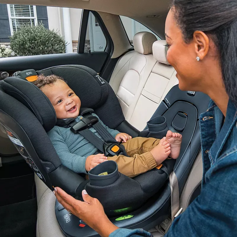 Fit360 ClearTex Rotating Convertible Car Seat - Drift - Image 2