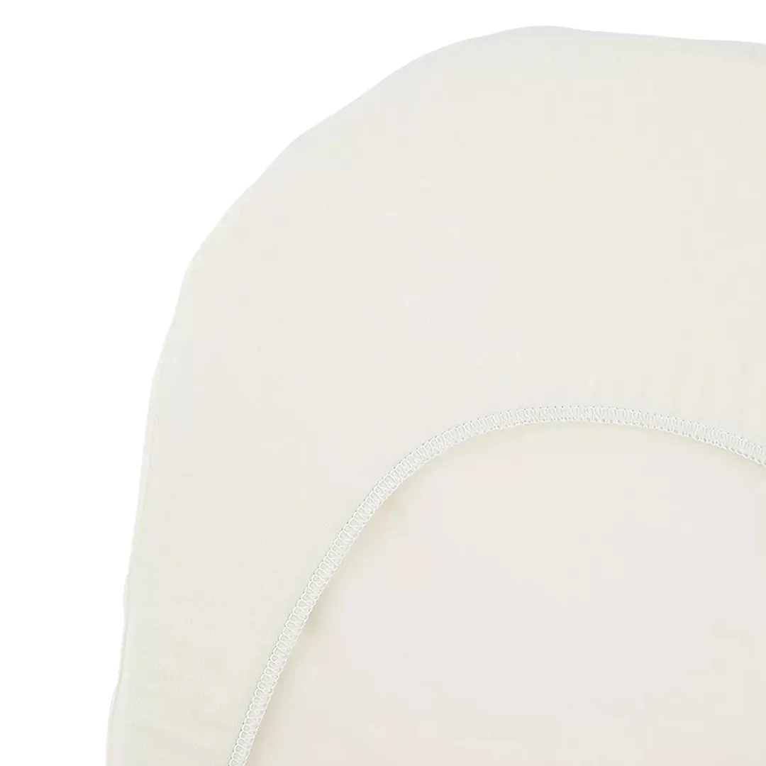 Fitted Sheet for Cradle - White