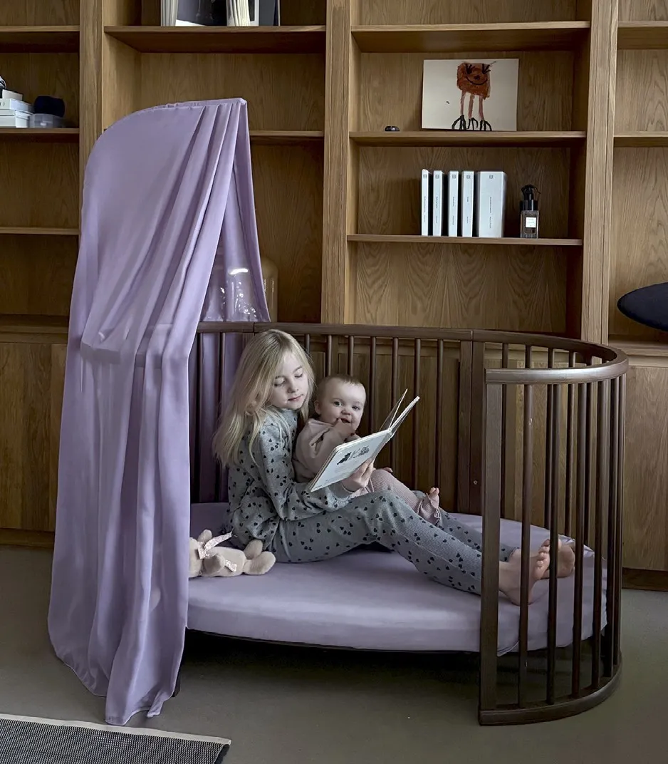 Fitted Sheet for Stokke Sleepi Bed - Lavender - Image 2