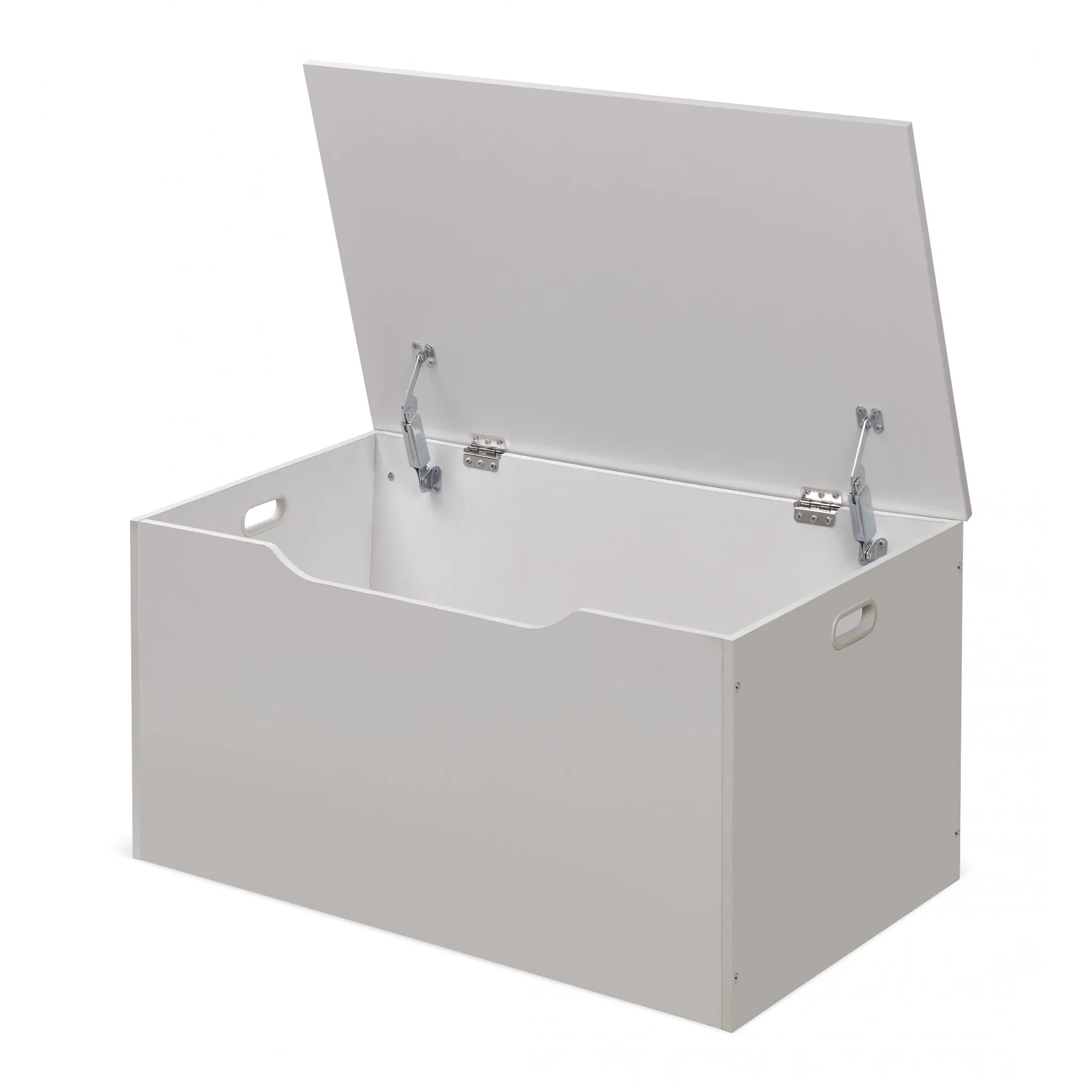 Flat Bench Top Toy and Storage Box - White - Image 5