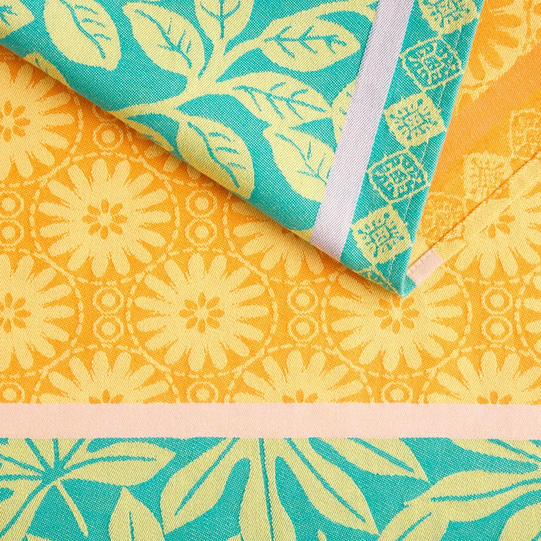Flatwoven Kitchen Towels - 8-Pack - Botanicals - Image 2