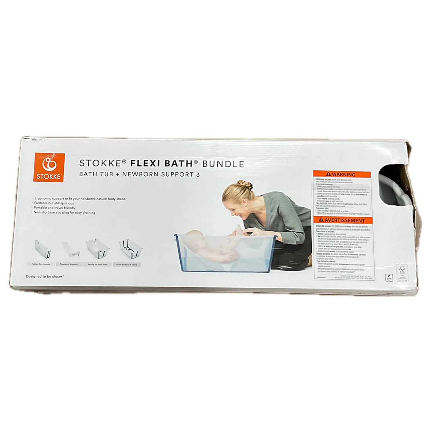 Flexi Bath Tub Bundle - Sandy Beige - Image 2