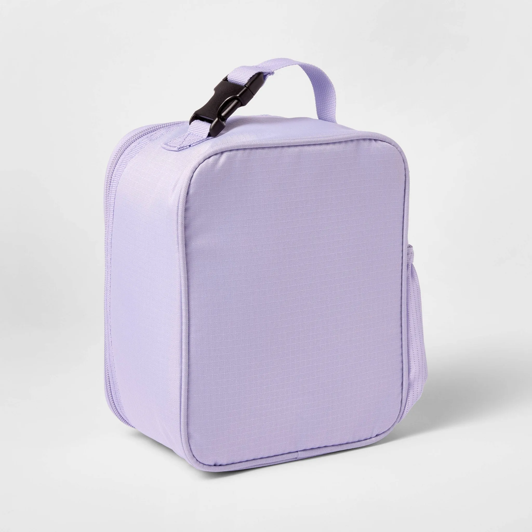 Flip-Down Square Lunch Bag - Lavender - Image 3