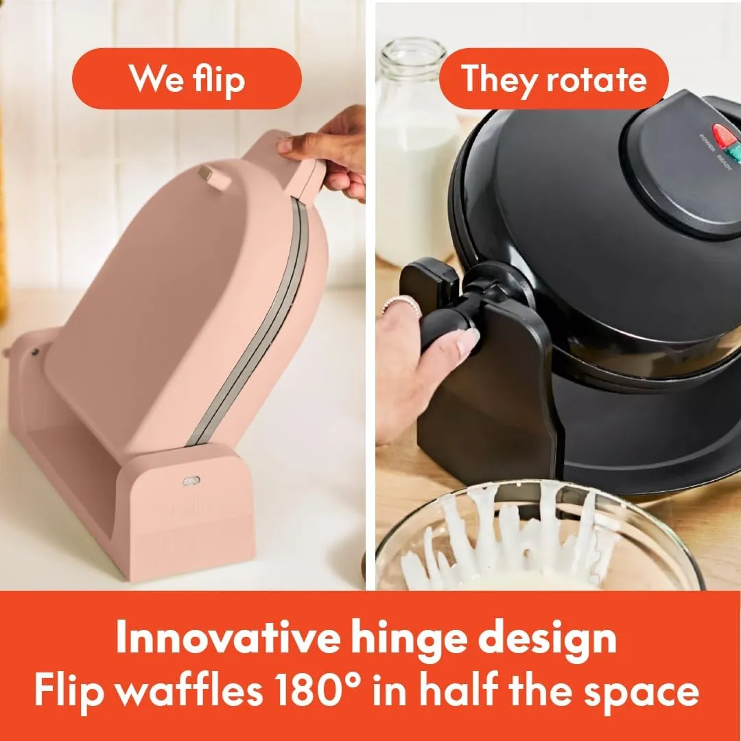 Flip-n-Store Waffle Maker - Blossom - Image 3