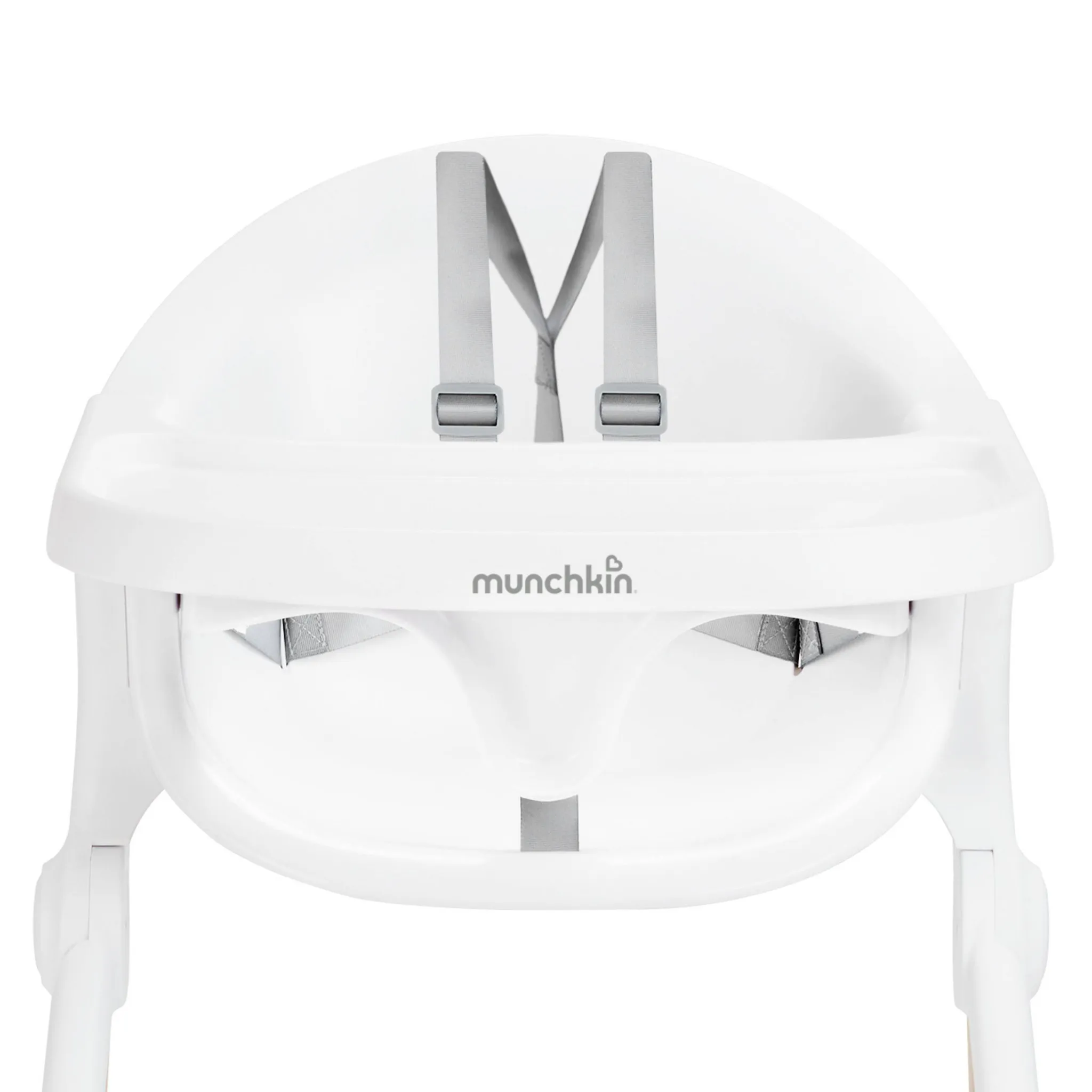 Float Easy Clean Foldable High Chair - White - Image 3