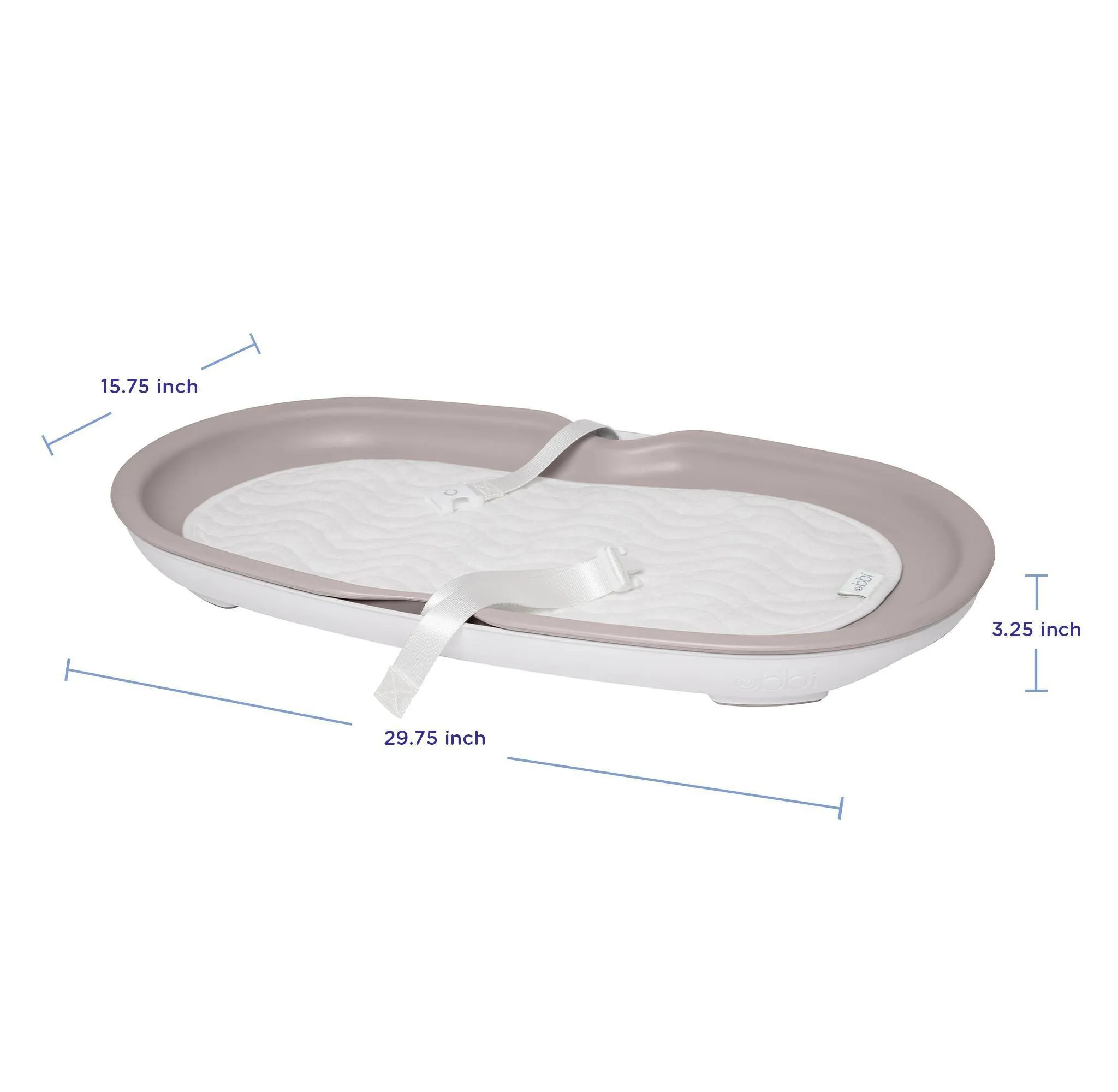Foam Changing Pad - Taupe - Image 3