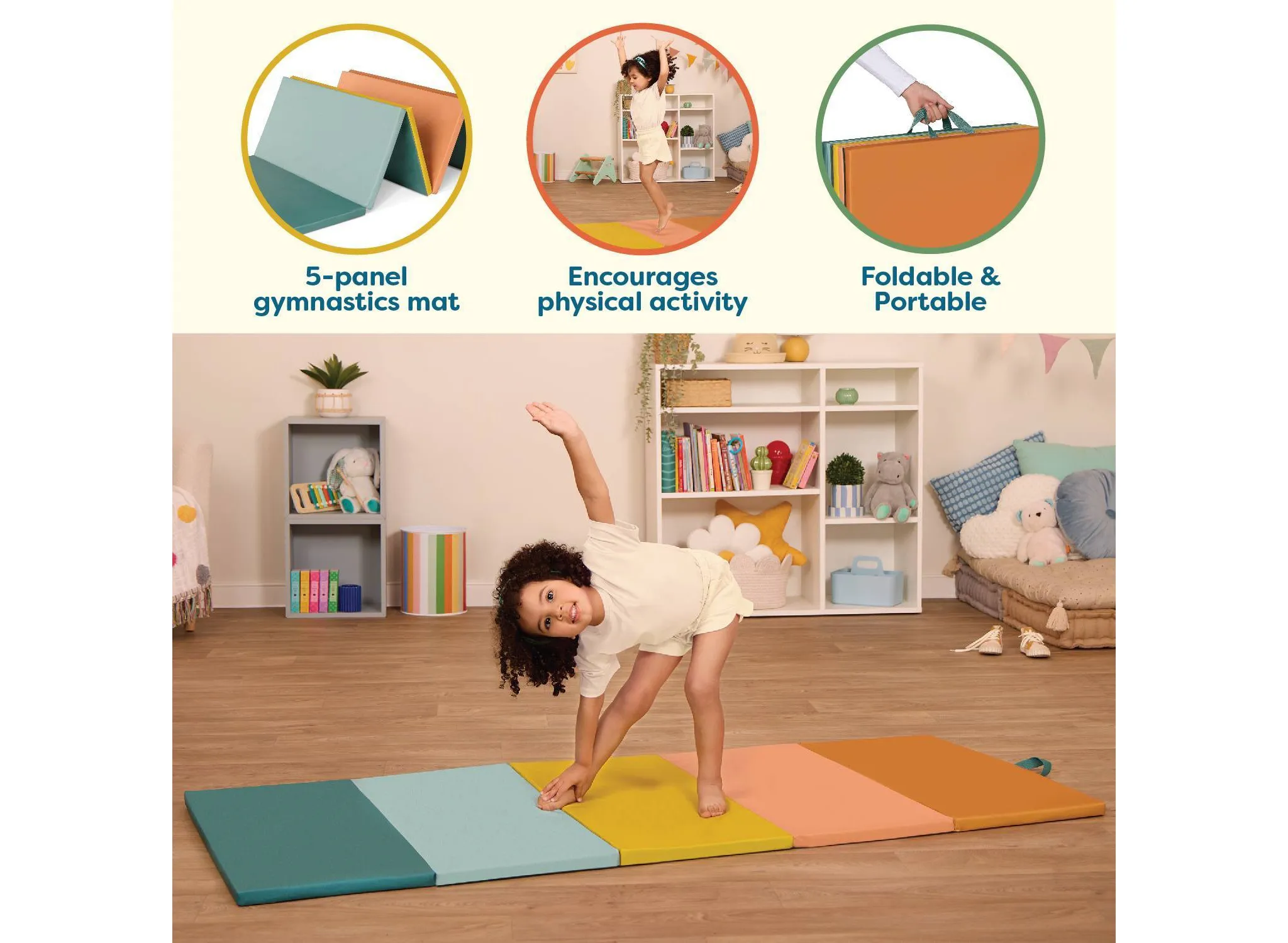 Folding Gymnastics Playmat - Image 8