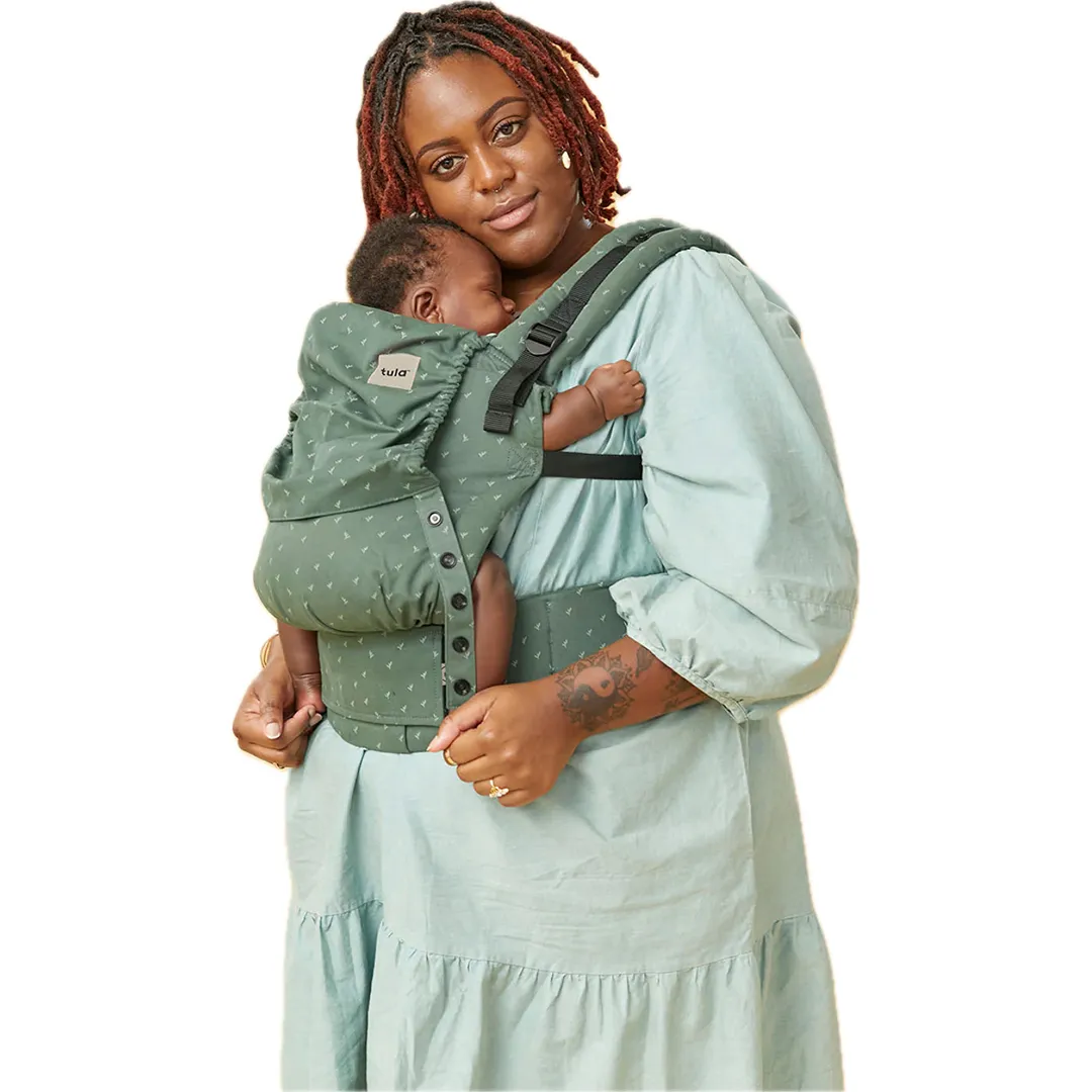 Free-to-Grow Baby Carrier, Cotton - Seedling - Image 2