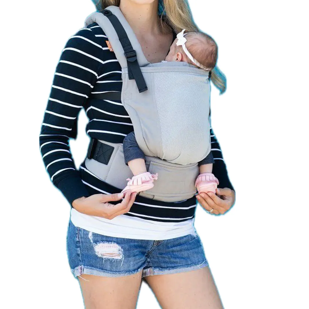 Free-to-Grow Baby Carrier, Mesh - Overcast - Image 2