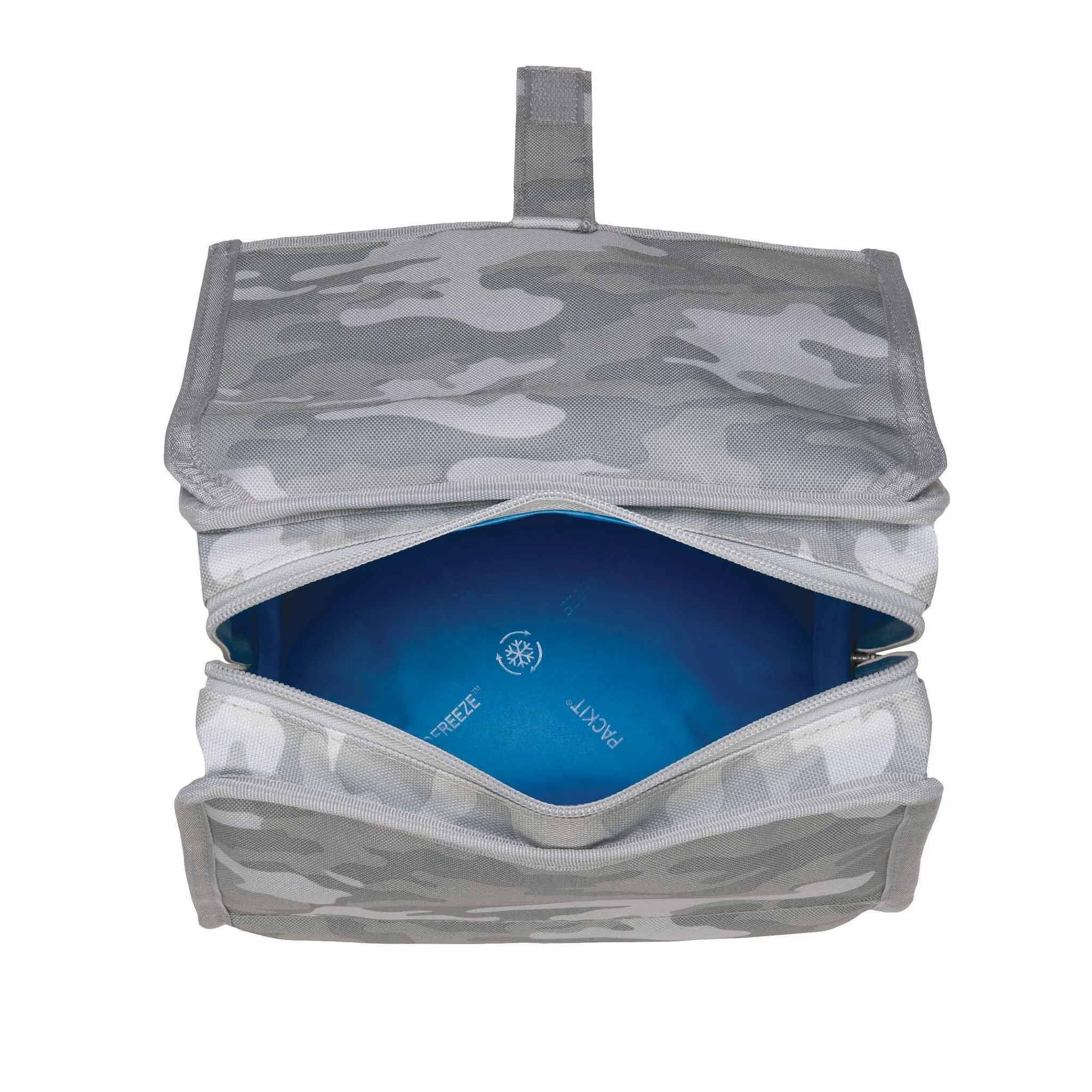 Freezable Lunch Bag - Tonal Camo Gray - Image 4