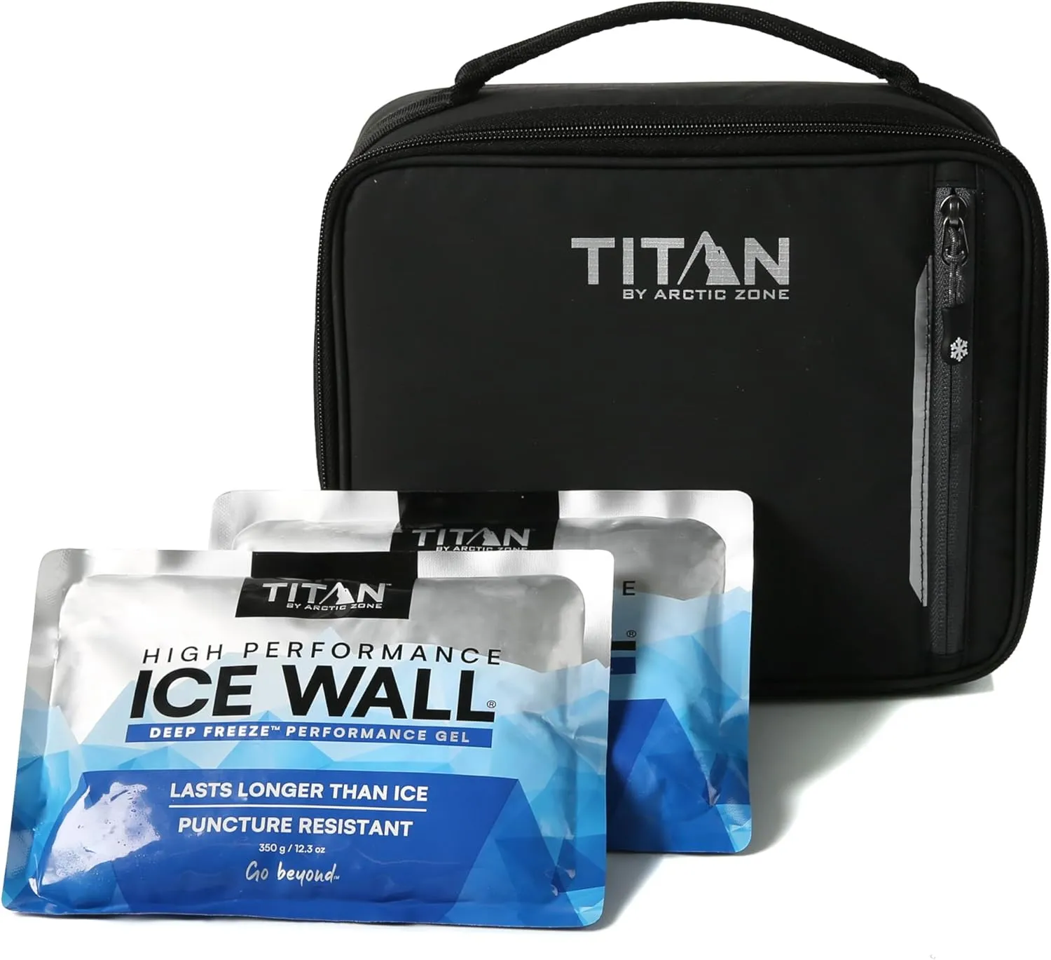Fridge Cold Lunch Box - Black Ice