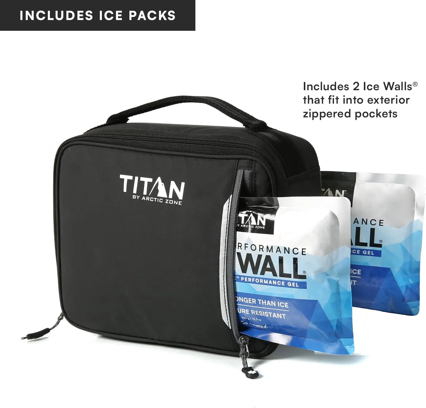 Fridge Cold Lunch Box - Black Ice - Image 3