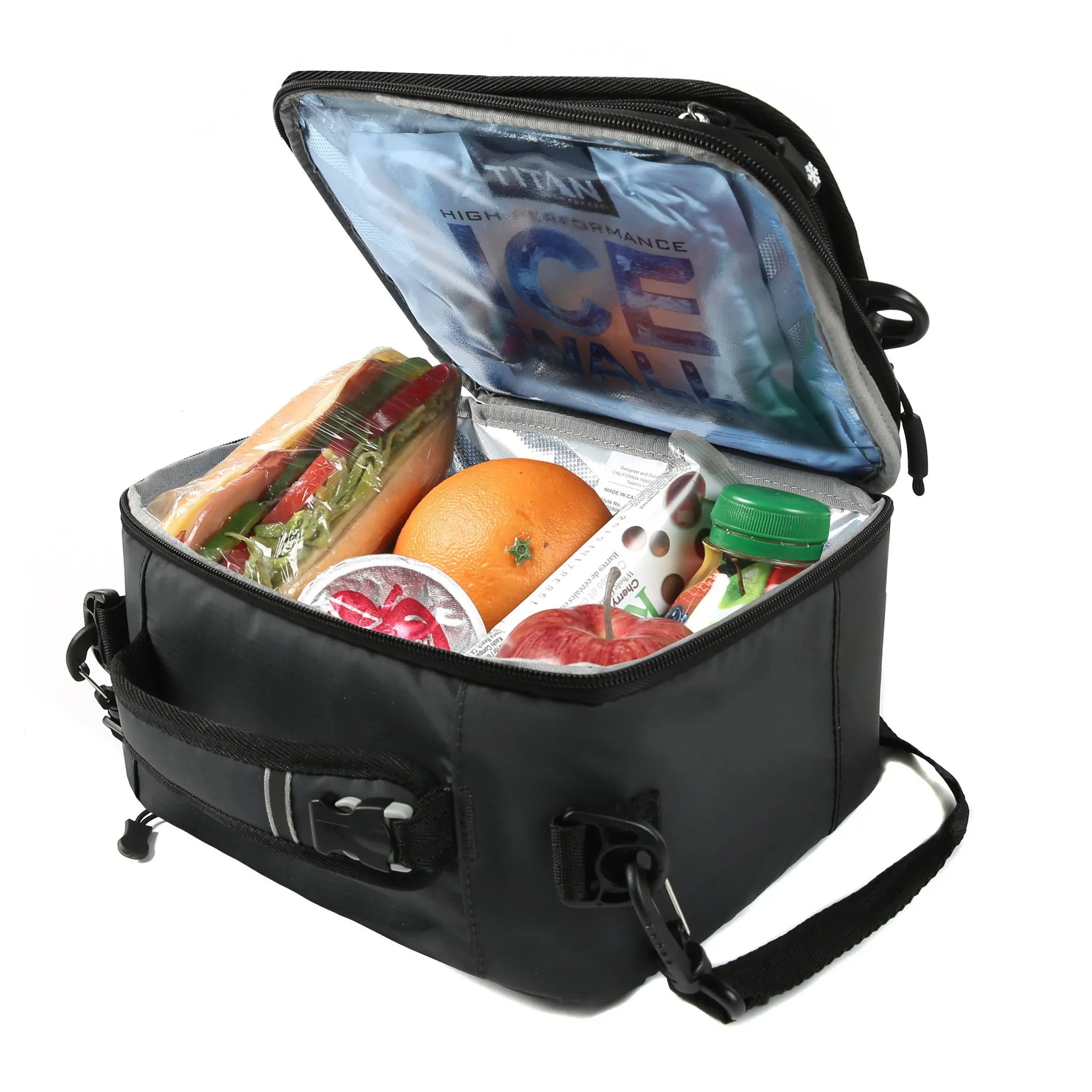 Fridge Cold Molded Lunch Box - Black - Image 5