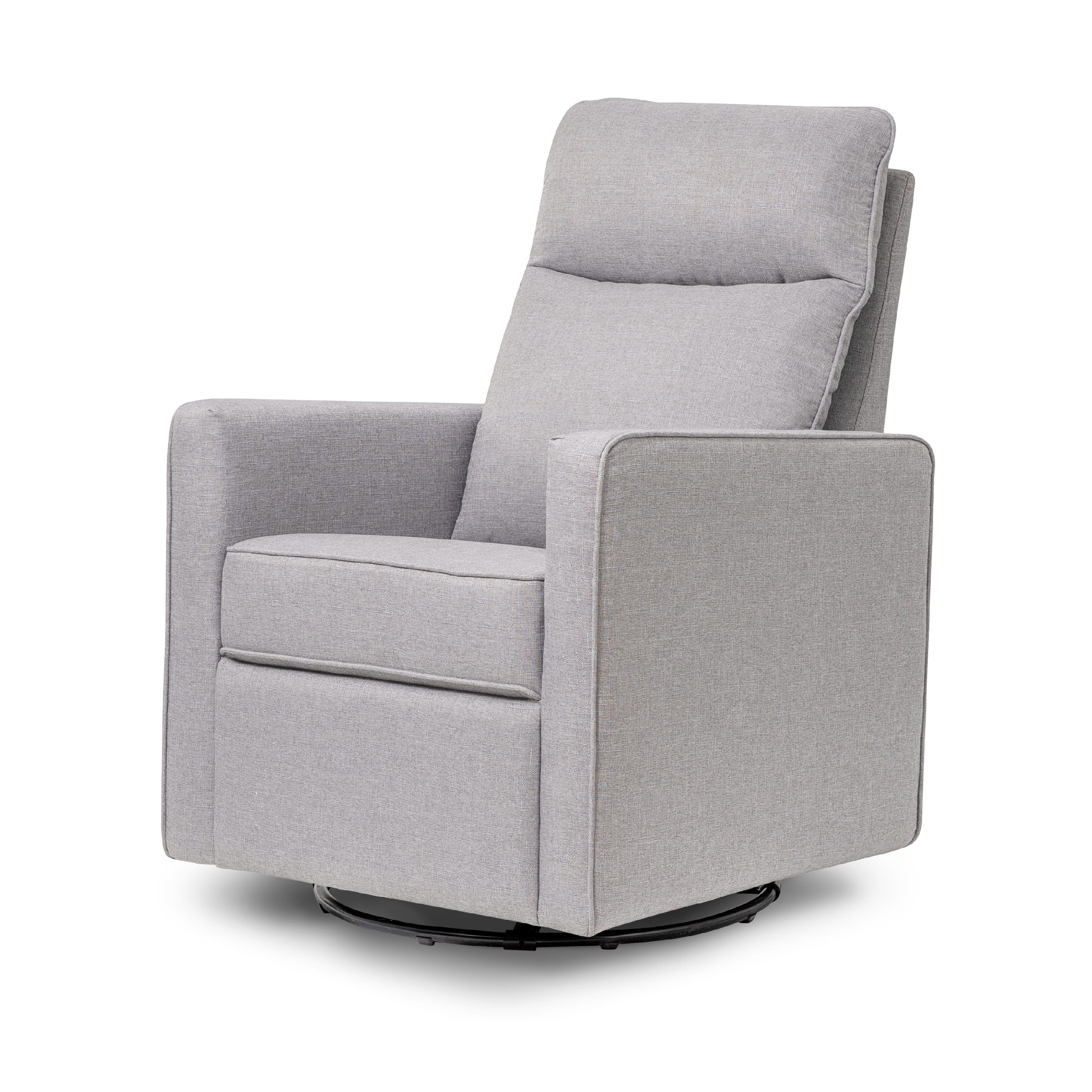 Gabby Pillowback Swivel Glider - Misty Gray - Image 2