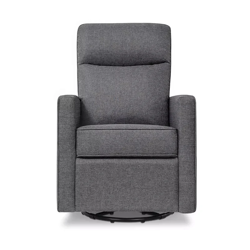 Gabby Pillowback Swivel Glider - Shadow Grey - Image 2