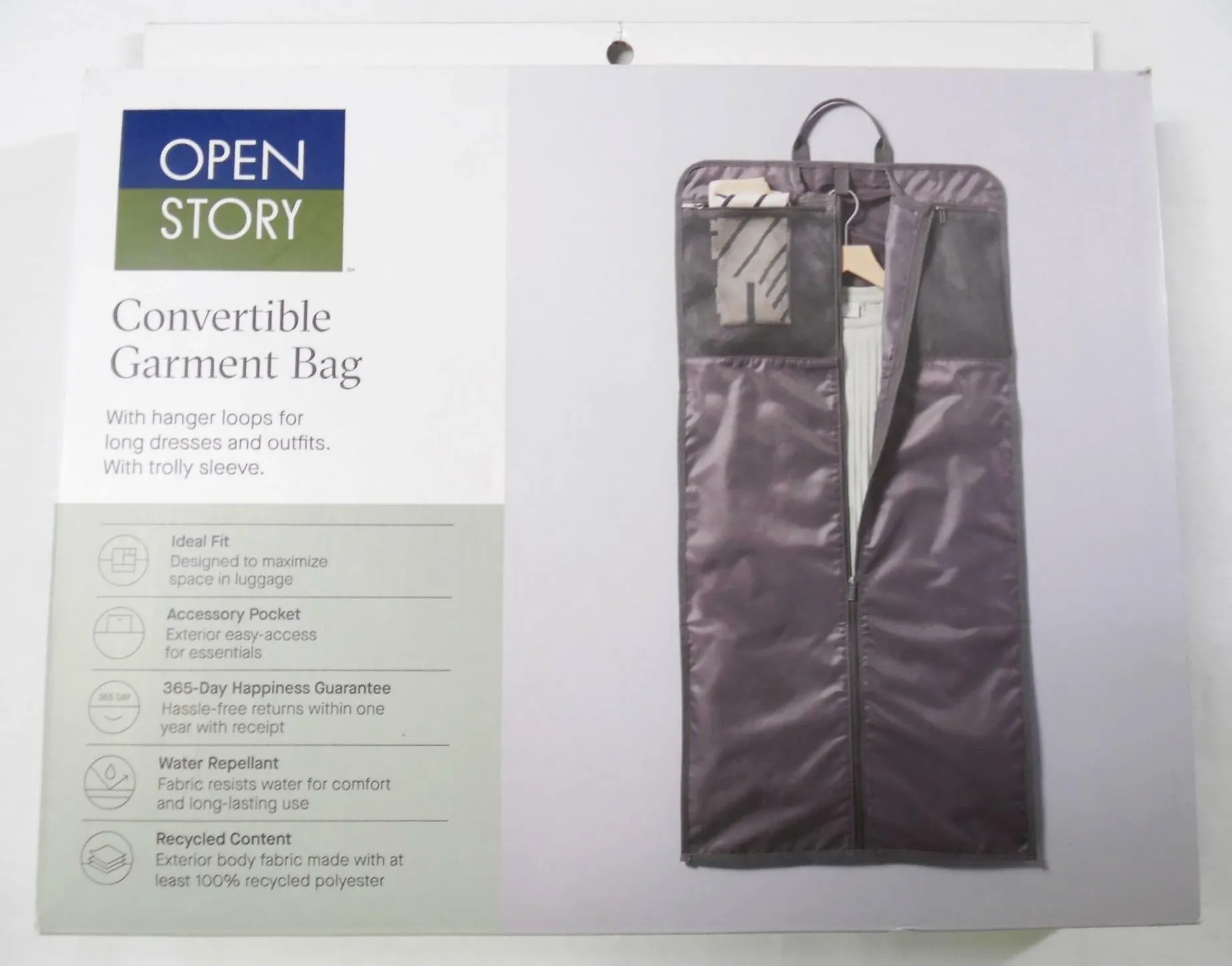 Garment Bag - Gray - Image 5