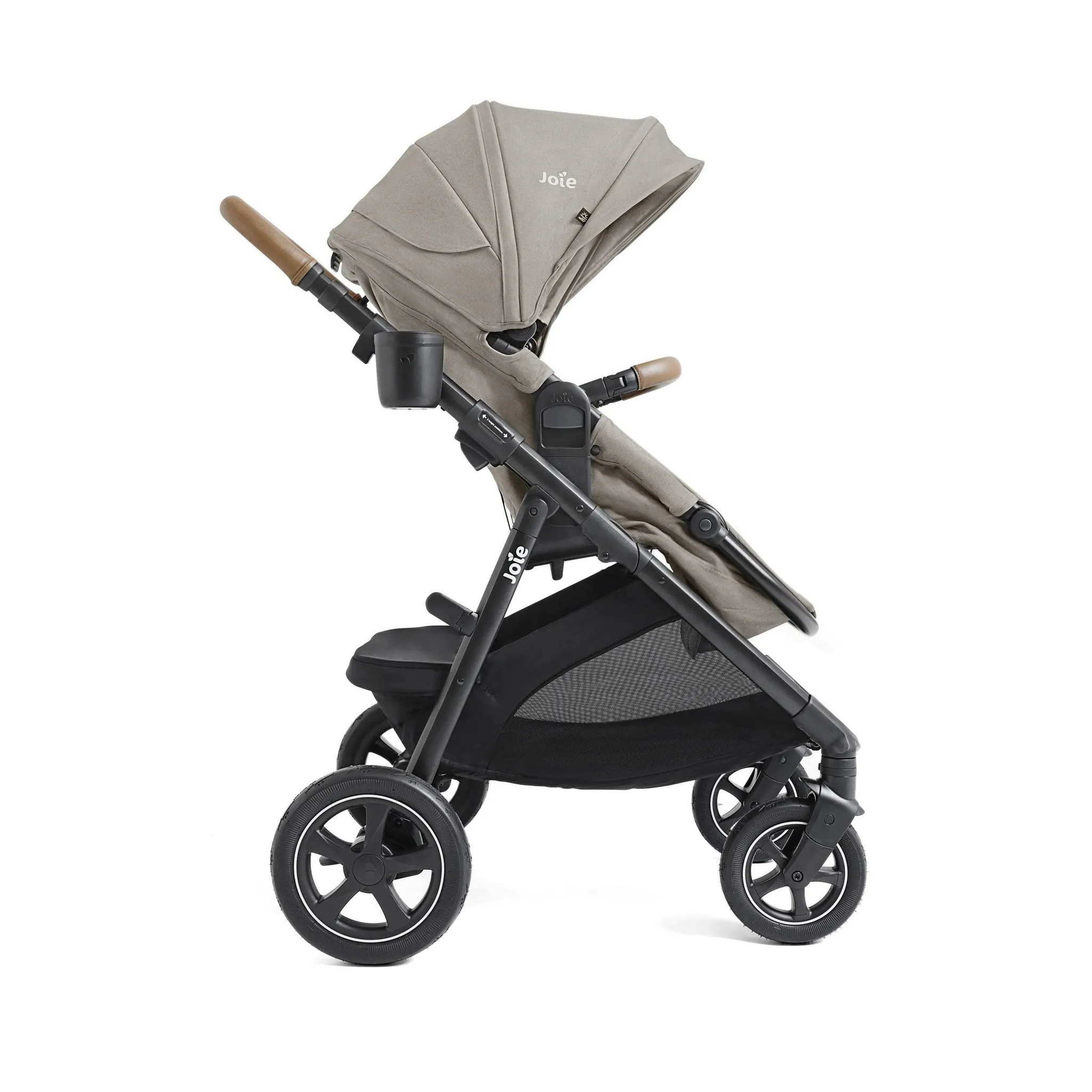 Ginger DLX Full-Size Stroller - Dove - Image 3