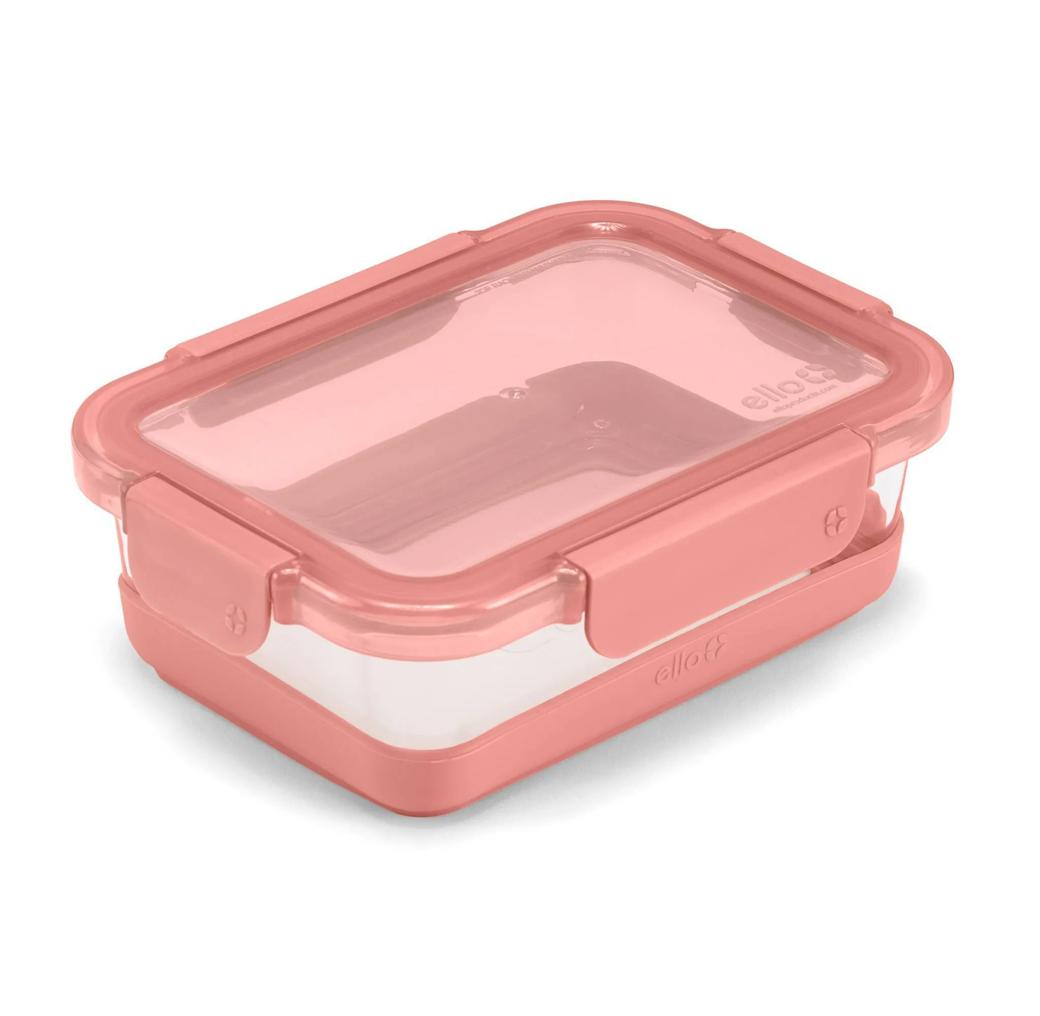 Glass Food Storage Container Set - Terracotta Orange - Image 2