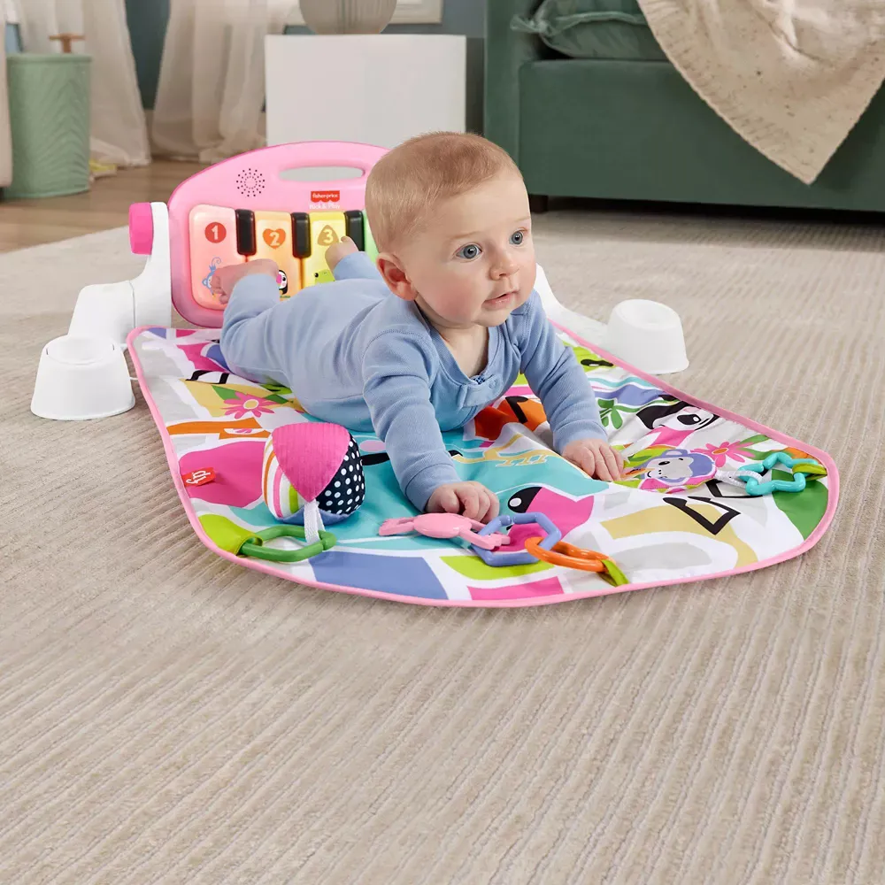 Glow & Grow Kick and Play Gym - Pink - Image 3