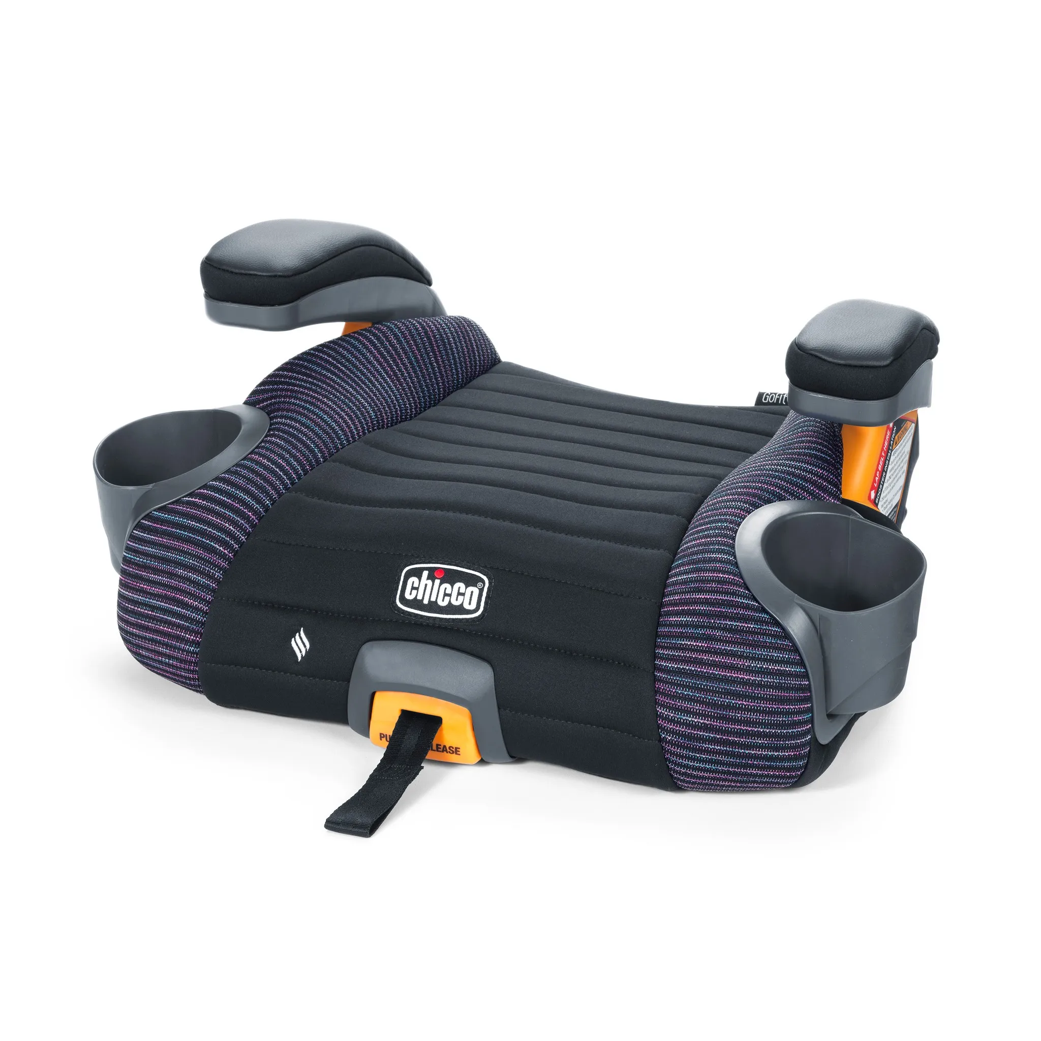 GoFit ClearTex Plus Backless Booster Car Seat - Confetti - Image 4