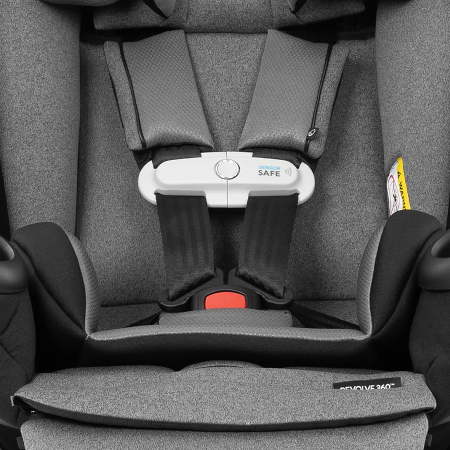 Gold Revolve 360 Extend All-in-One Rotating Convertible Car Seat with SensorSafe - Moonstone Gray - Image 7