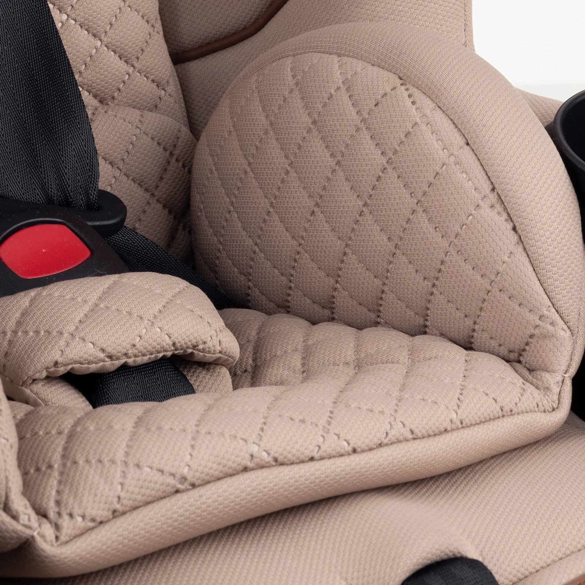 Gold Revolve 360 Slim 2-in-1 Rotating Convertible Car Seat - Travertine - Image 7
