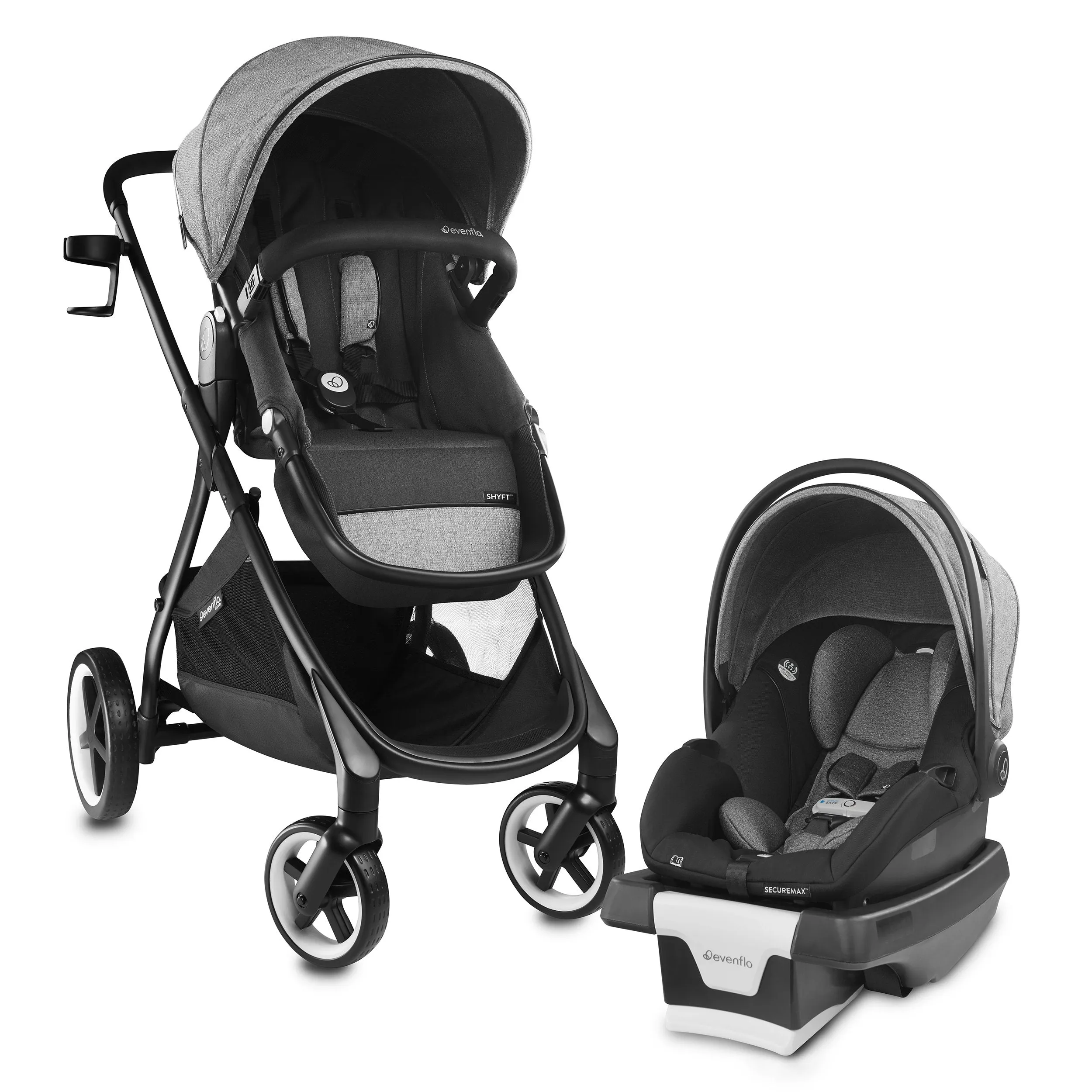 Gold Shyft Travel System with SecureMax - Moonstone