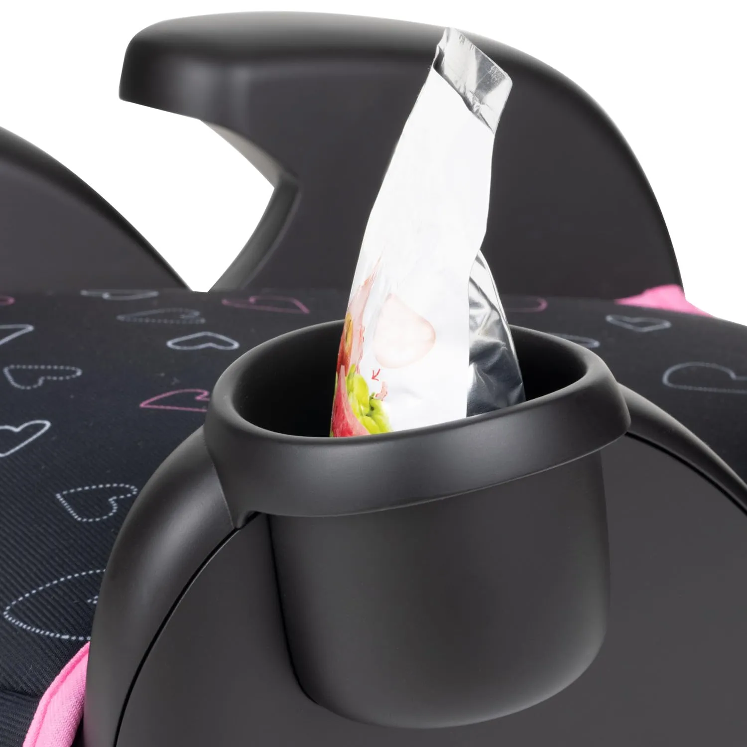 GoTime No Back Booster Car Seat - Amore Pink - Image 4